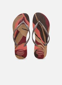 Flip-Flops Slim Palette Glow W damen grün Havaianas Flip-Flops Slim Palette Glow W damen grün AMARANTH