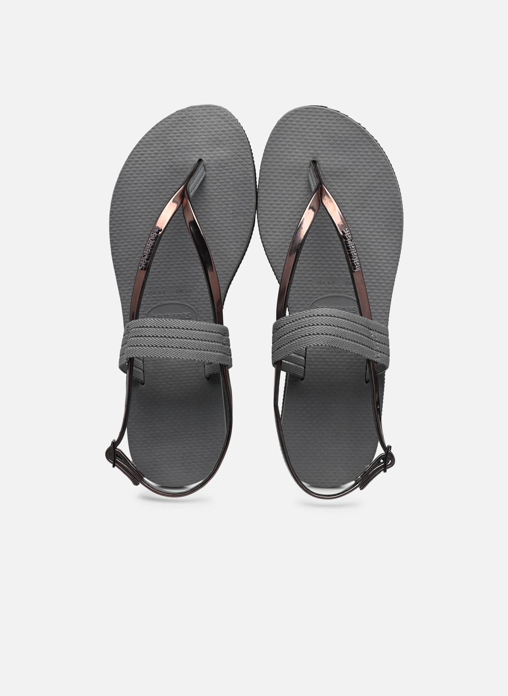 Sandalen Hav. You Floripa W dames beige Havaianas Sandalen Hav. You Floripa W dames beige Steel Grey