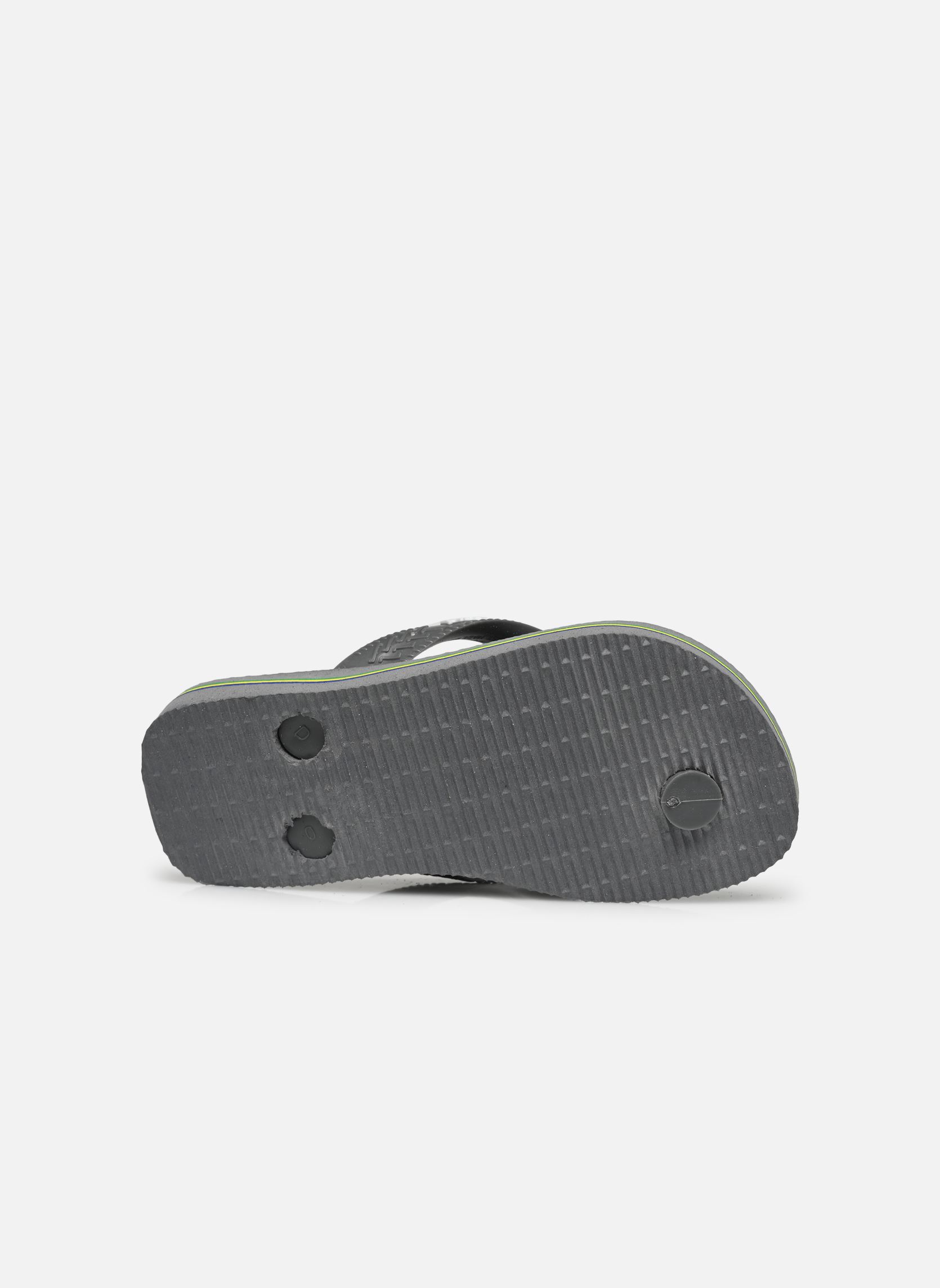 Flip-Flops Kids Brasil Logo grau Havaianas Flip-Flops Kids Brasil Logo grau STEEL GREY/STEEL GREY