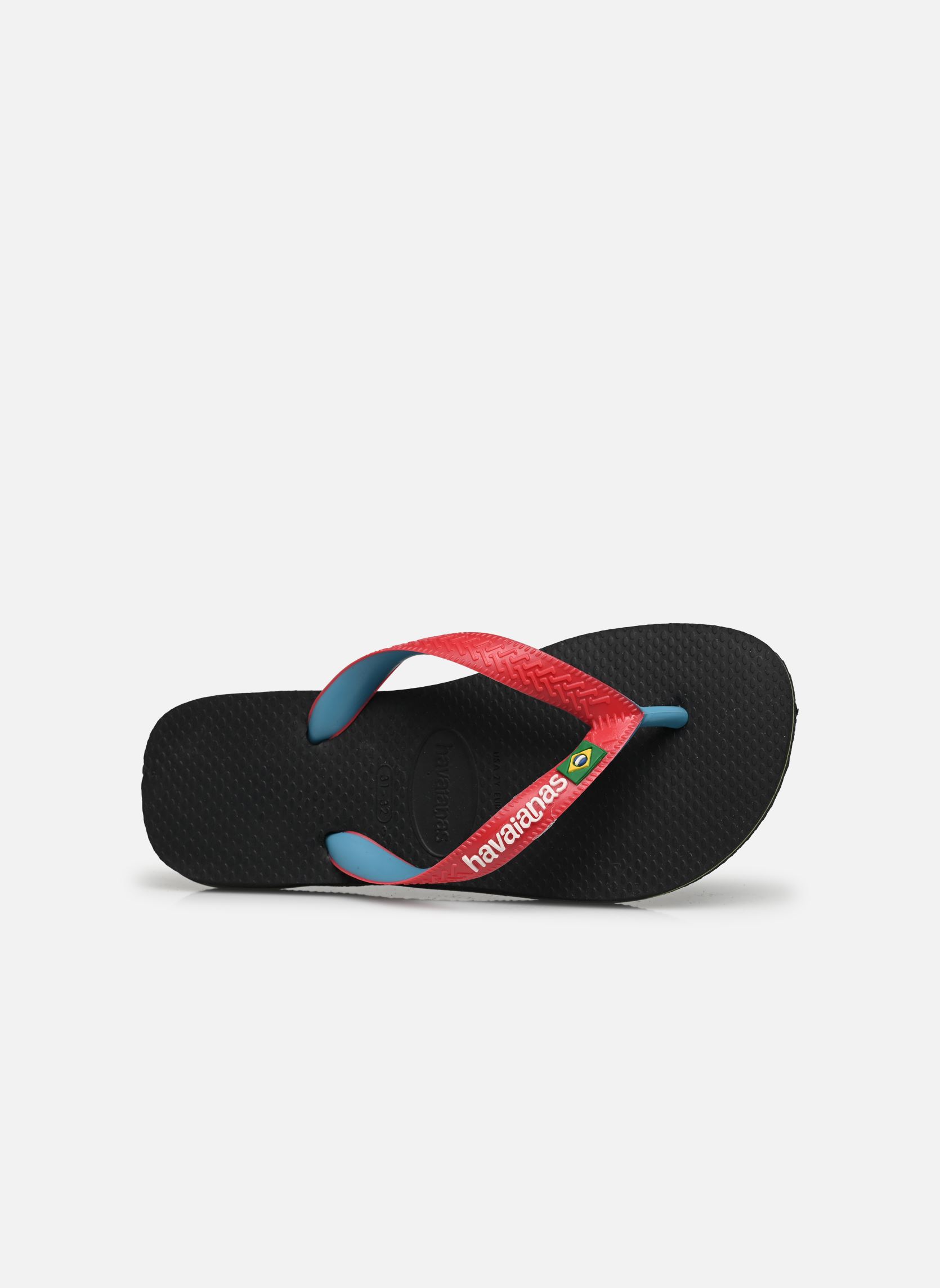 Flip-Flops Kids Brasil Mix schwarz Havaianas Flip-Flops Kids Brasil Mix schwarz Black/Red Ruby