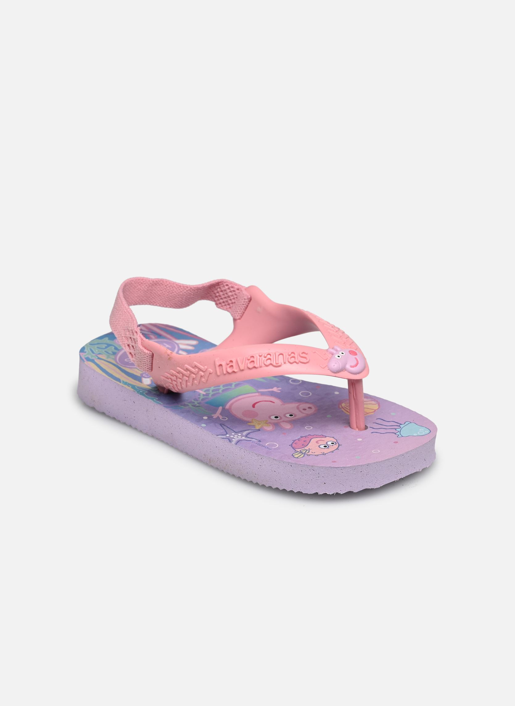 Tongs Kids Baby Peppa Pig fille violet Havaianas Tongs Kids Baby Peppa Pig fille violet Quiet Lilac