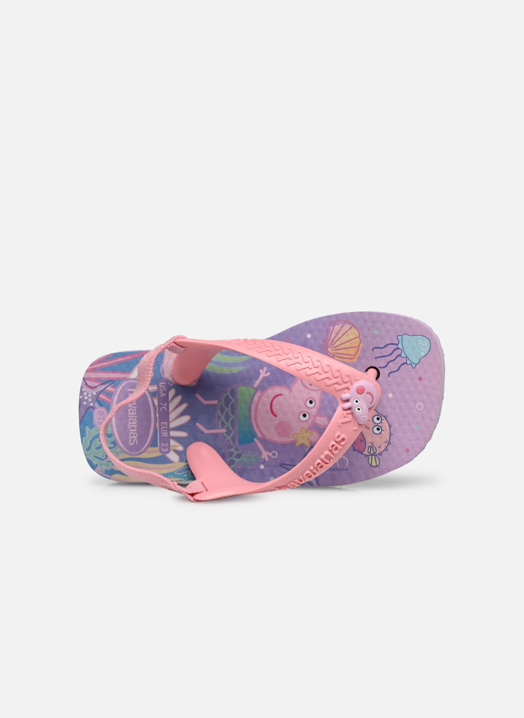 Tongs Kids Baby Peppa Pig fille violet Havaianas Tongs Kids Baby Peppa Pig fille violet Quiet Lilac