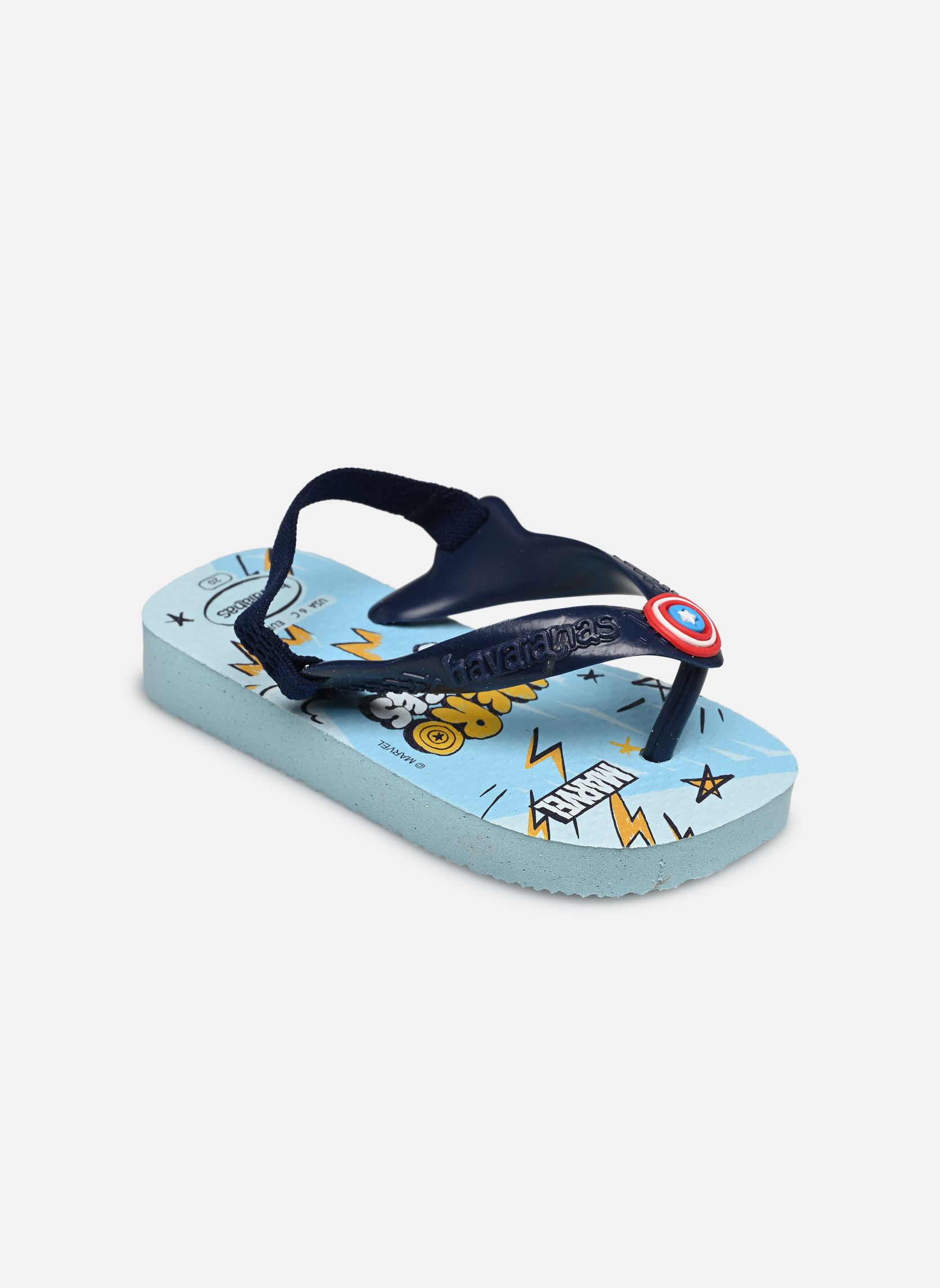 Tongs Kids Baby Marvel bleu Havaianas Tongs Kids Baby Marvel bleu Blue Water