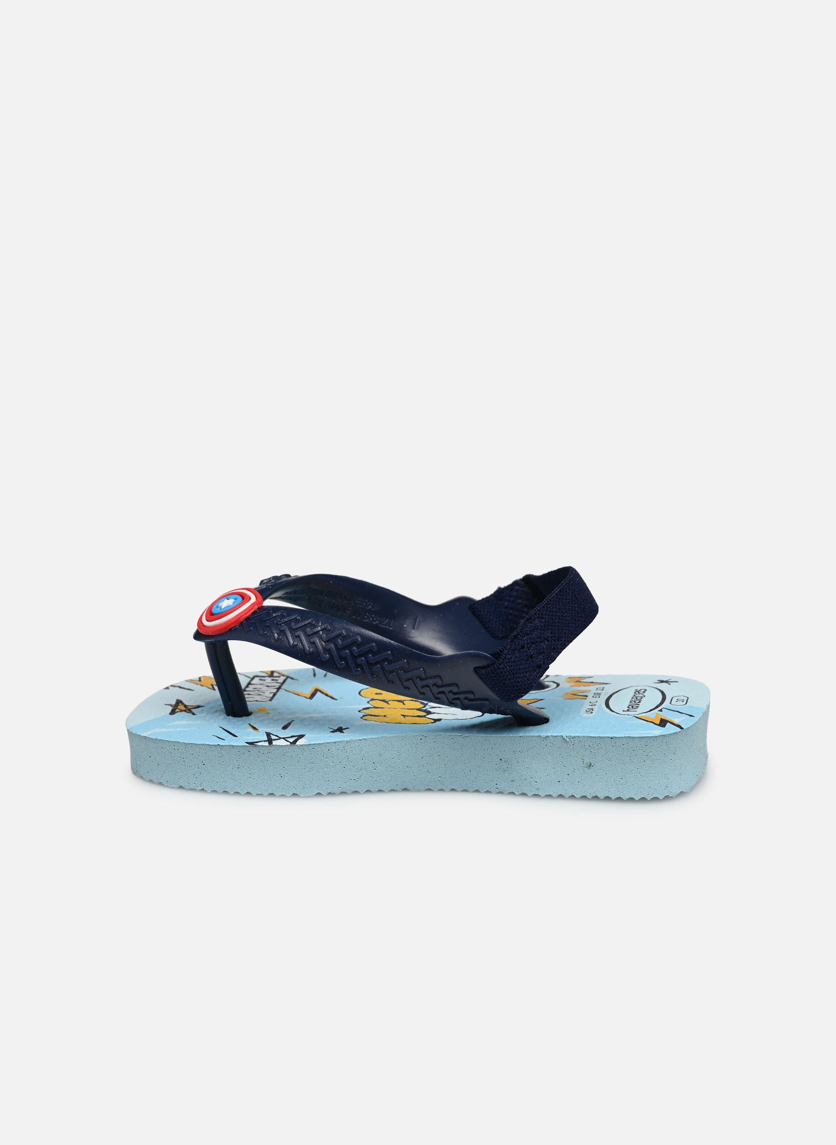 Tongs Kids Baby Marvel bleu Havaianas Tongs Kids Baby Marvel bleu Blue Water