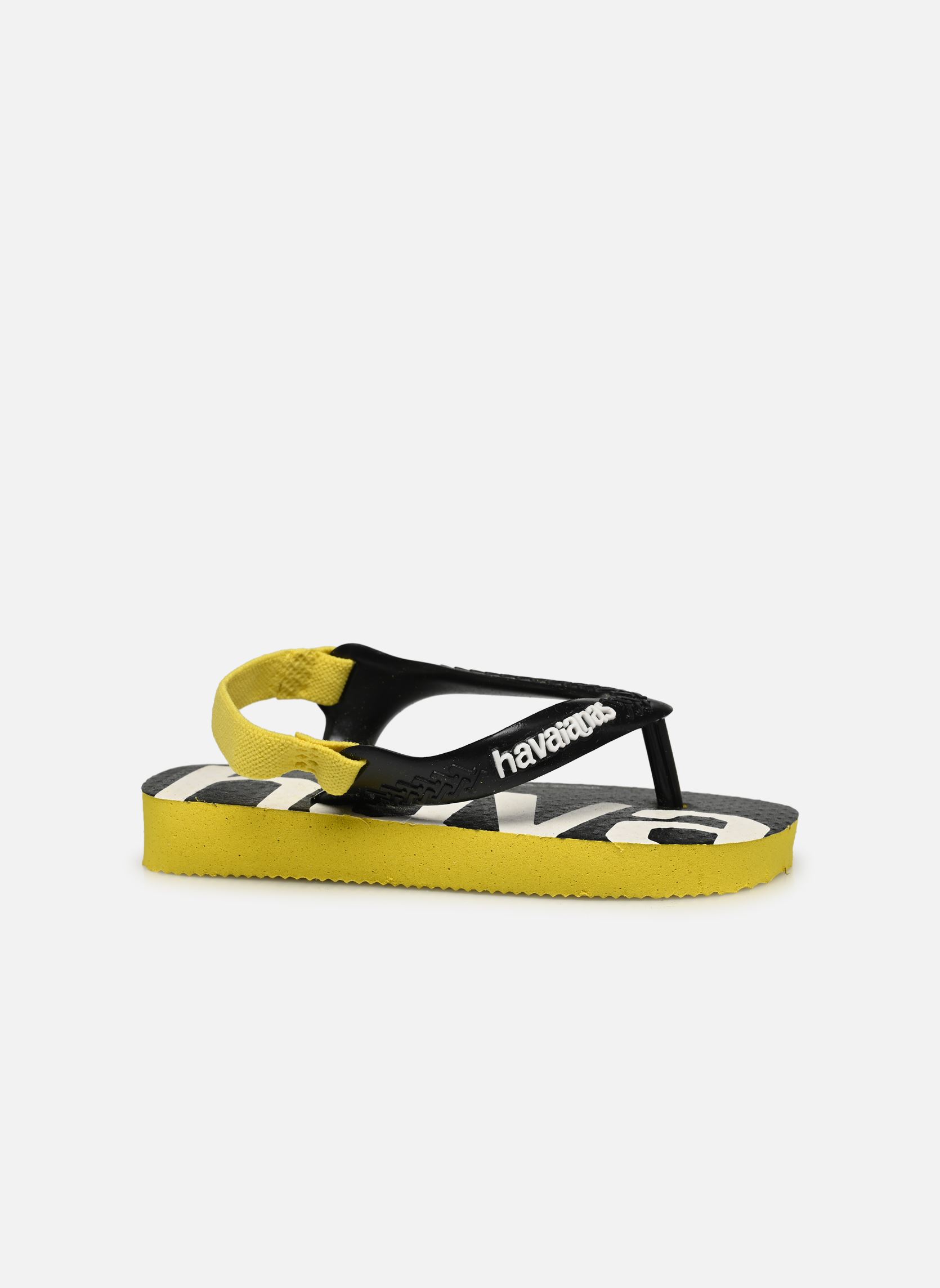 Tongs Kids Baby Logomania jaune Havaianas Tongs Kids Baby Logomania jaune Citrus Yellow