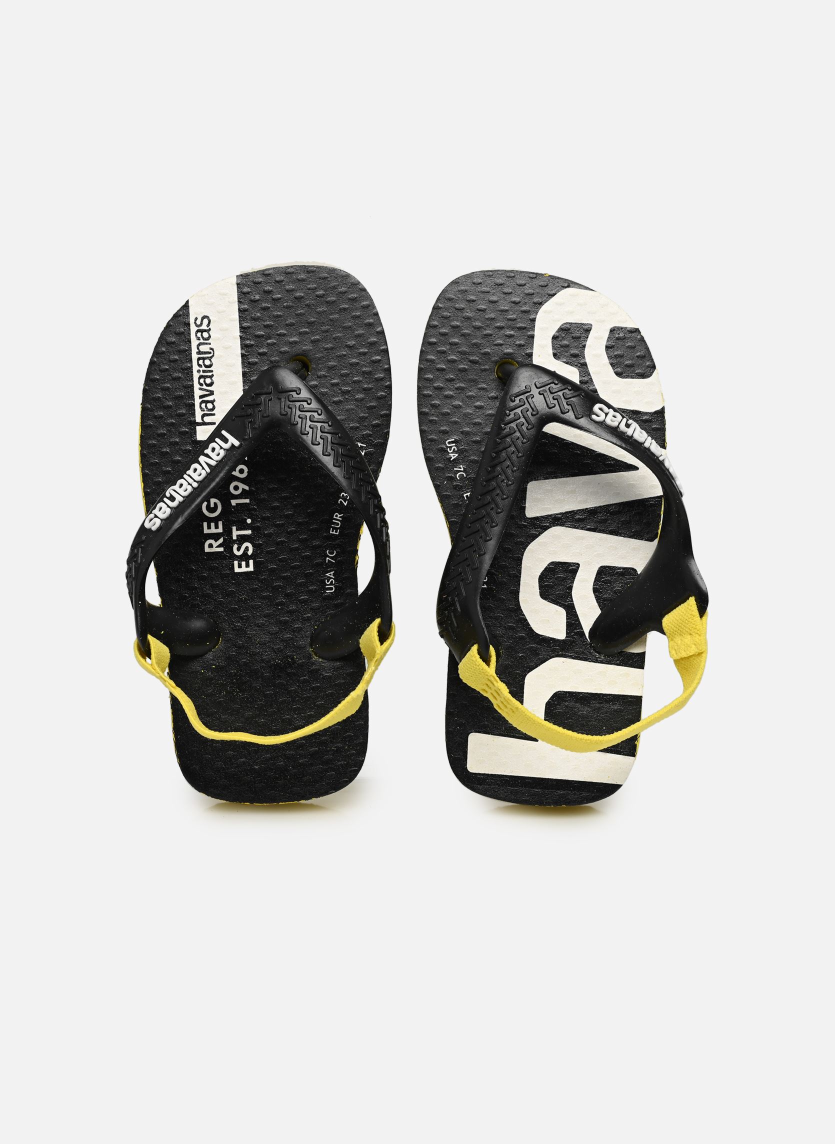 Tongs Havaianas Kids Baby Logomania pour Enfant - vue 2