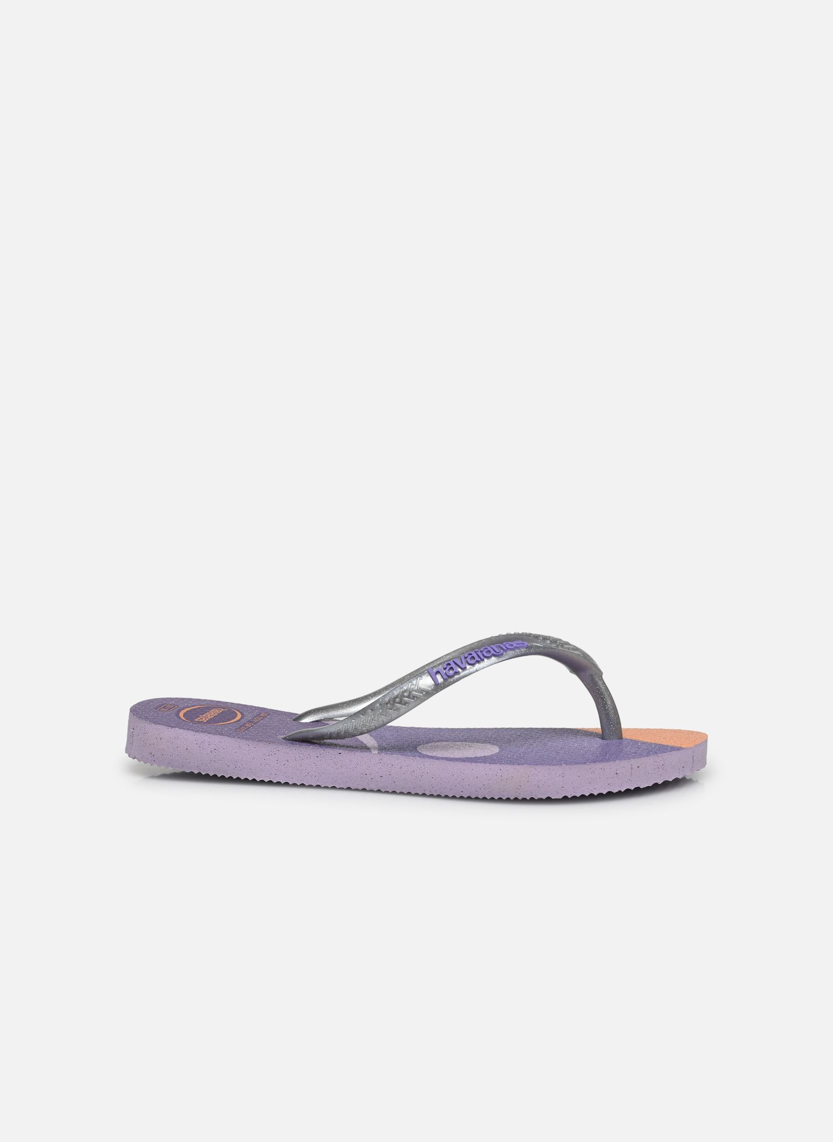 Tongs Kids Slim Palette Glow fille violet Havaianas Tongs Kids Slim Palette Glow fille violet Quiet Lilac