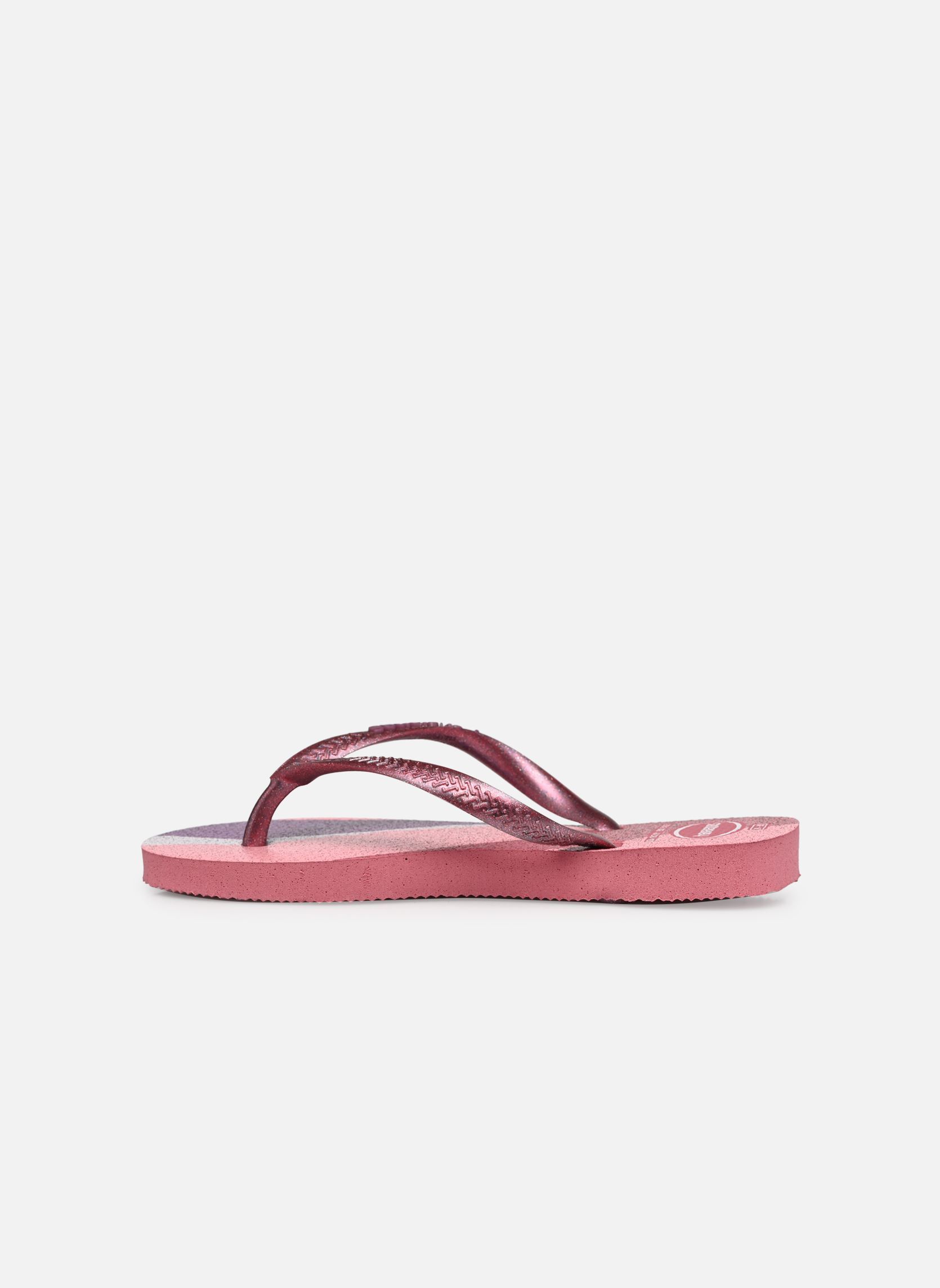 Flip-Flops Kids Slim Palette Glow mädchen rosa Havaianas Flip-Flops Kids Slim Palette Glow mädchen rosa VELVET ROSE