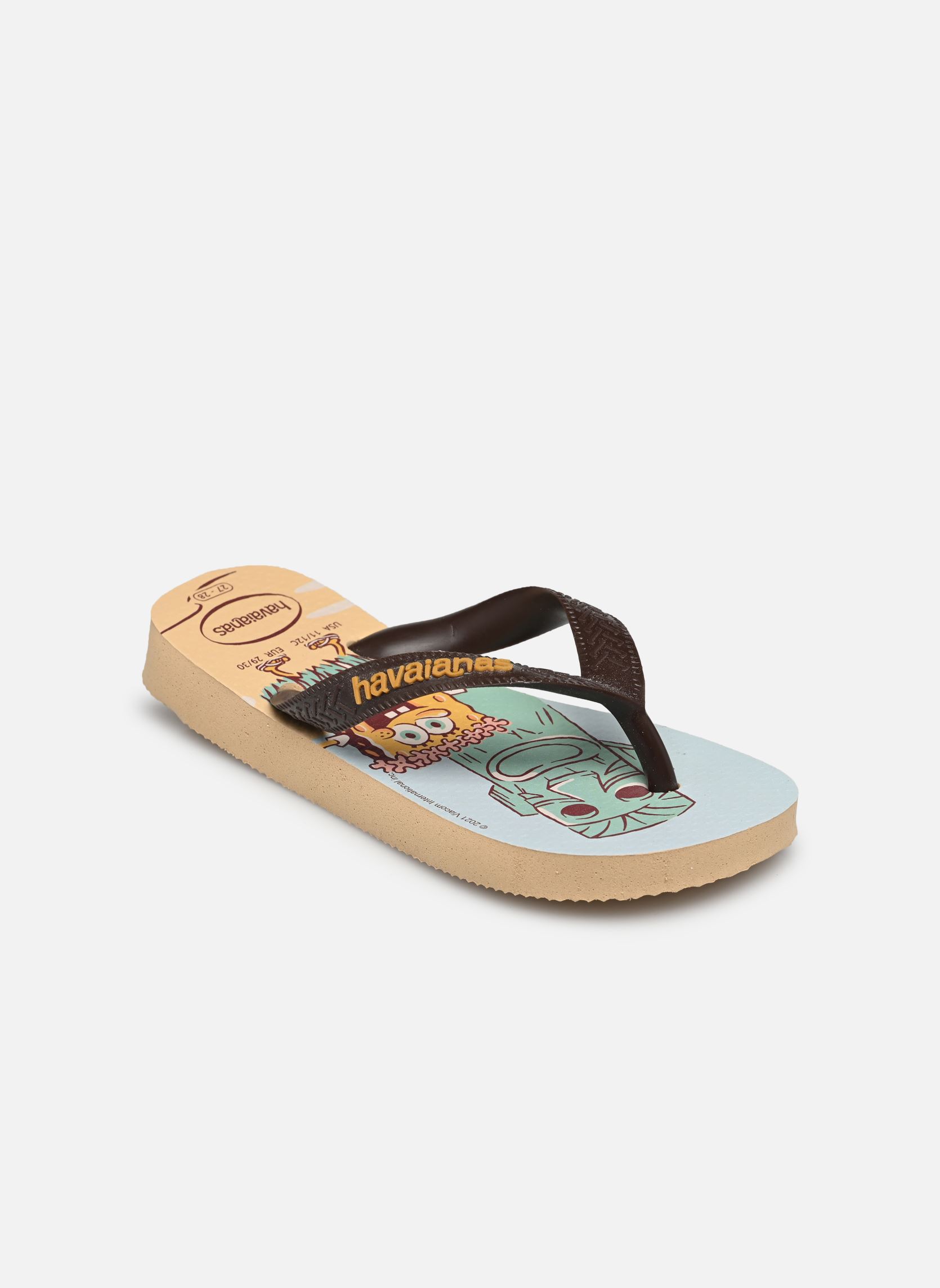Tongs Kids Top Bob Sponge fille or et bronze Havaianas Tongs Kids Top Bob Sponge fille or et bronze Golden