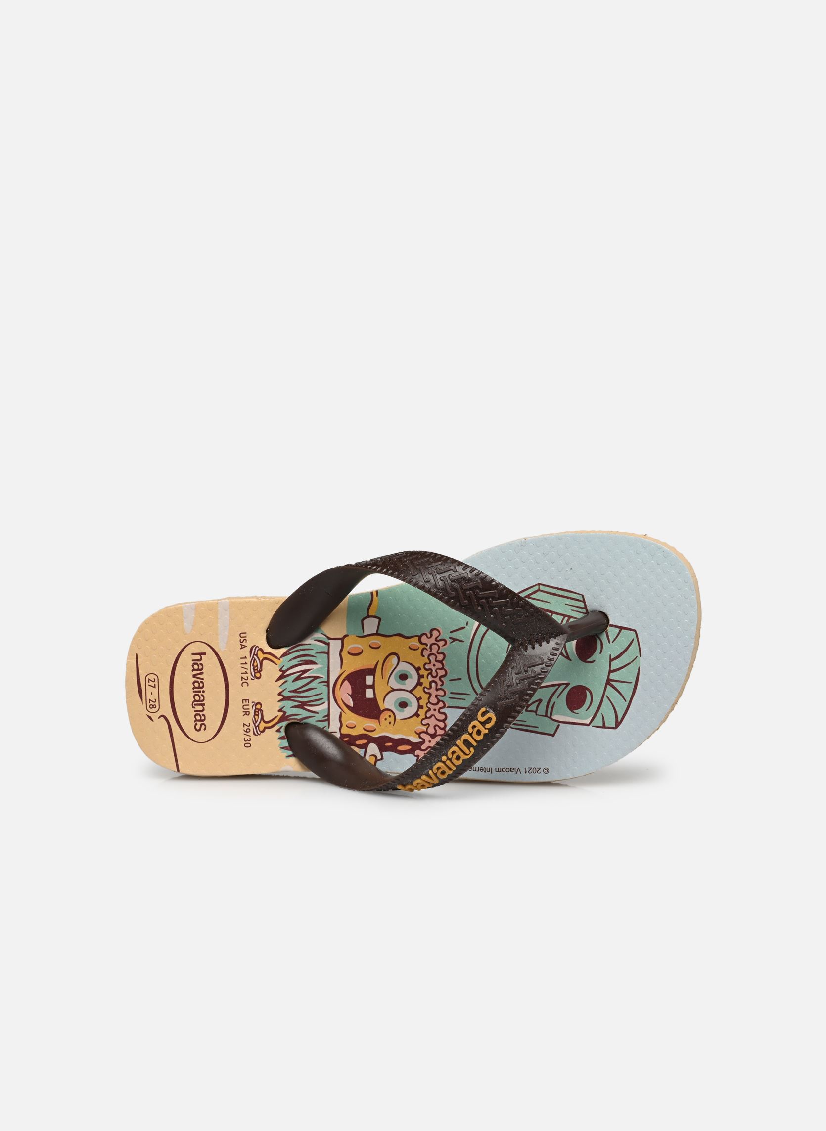 Tongs Kids Top Bob Sponge fille or et bronze Havaianas Tongs Kids Top Bob Sponge fille or et bronze Golden