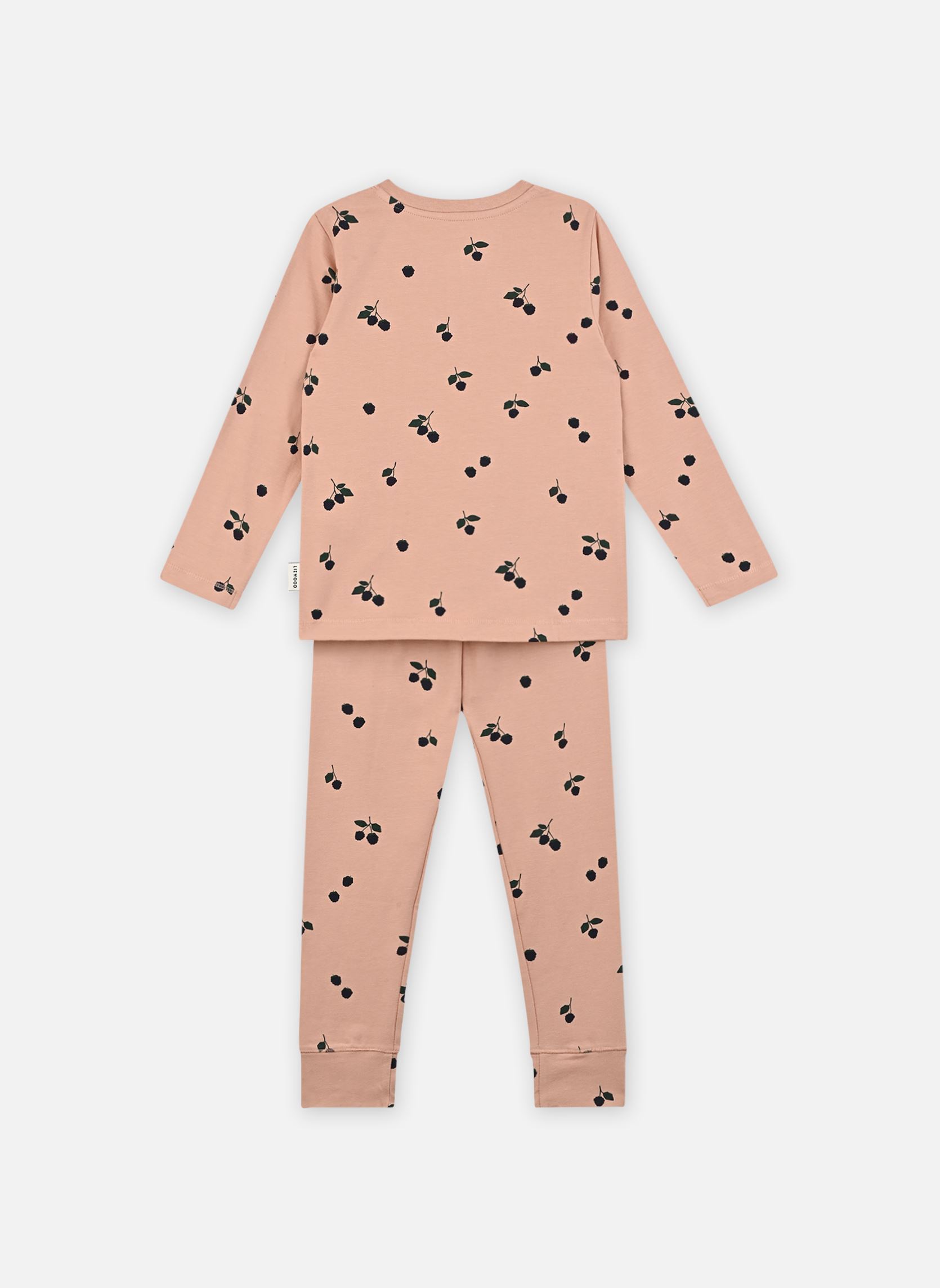 Pyjama sets Wilhelm printed pyjamas set roze Liewood Pyjama sets Wilhelm printed pyjamas set roze MINI BERRY / PALE TUSCANY