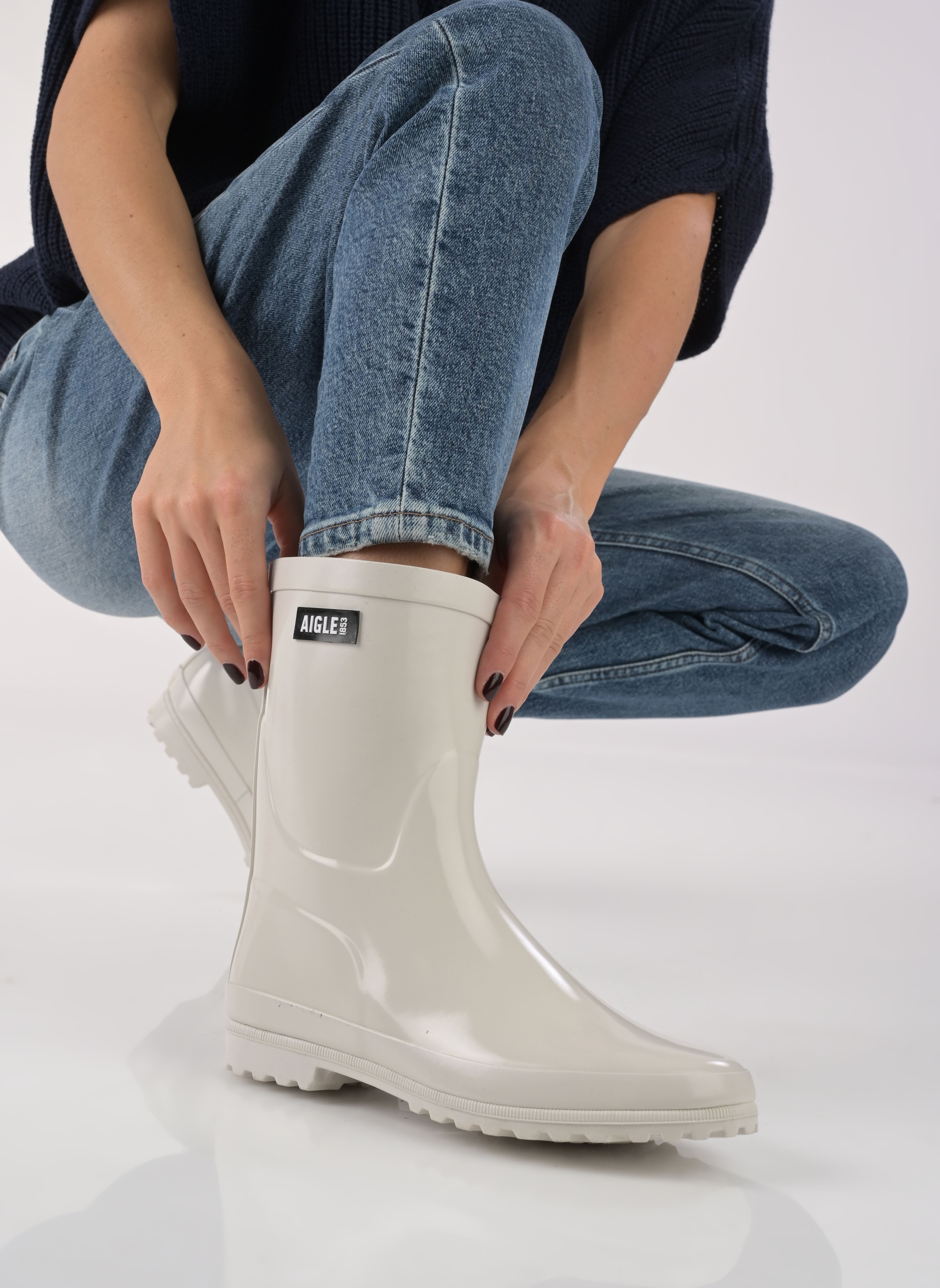 Stivali da pioggia Eliosa Botillon W donna beige Aigle Stivali da pioggia Eliosa Botillon W donna beige SABLE