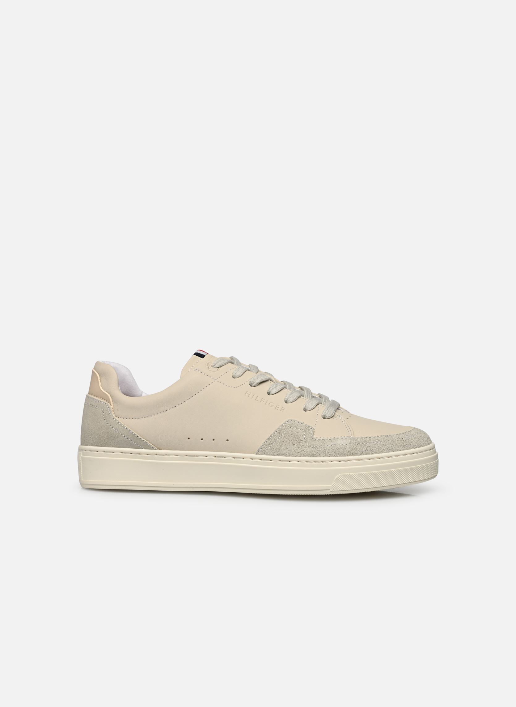 Niedrige Sneaker PREMIUM CUPSOLE SUSTAINABLE LEA herren weiß Tommy Hilfiger Niedrige Sneaker PREMIUM CUPSOLE SUSTAINABLE LEA herren weiß IVORY