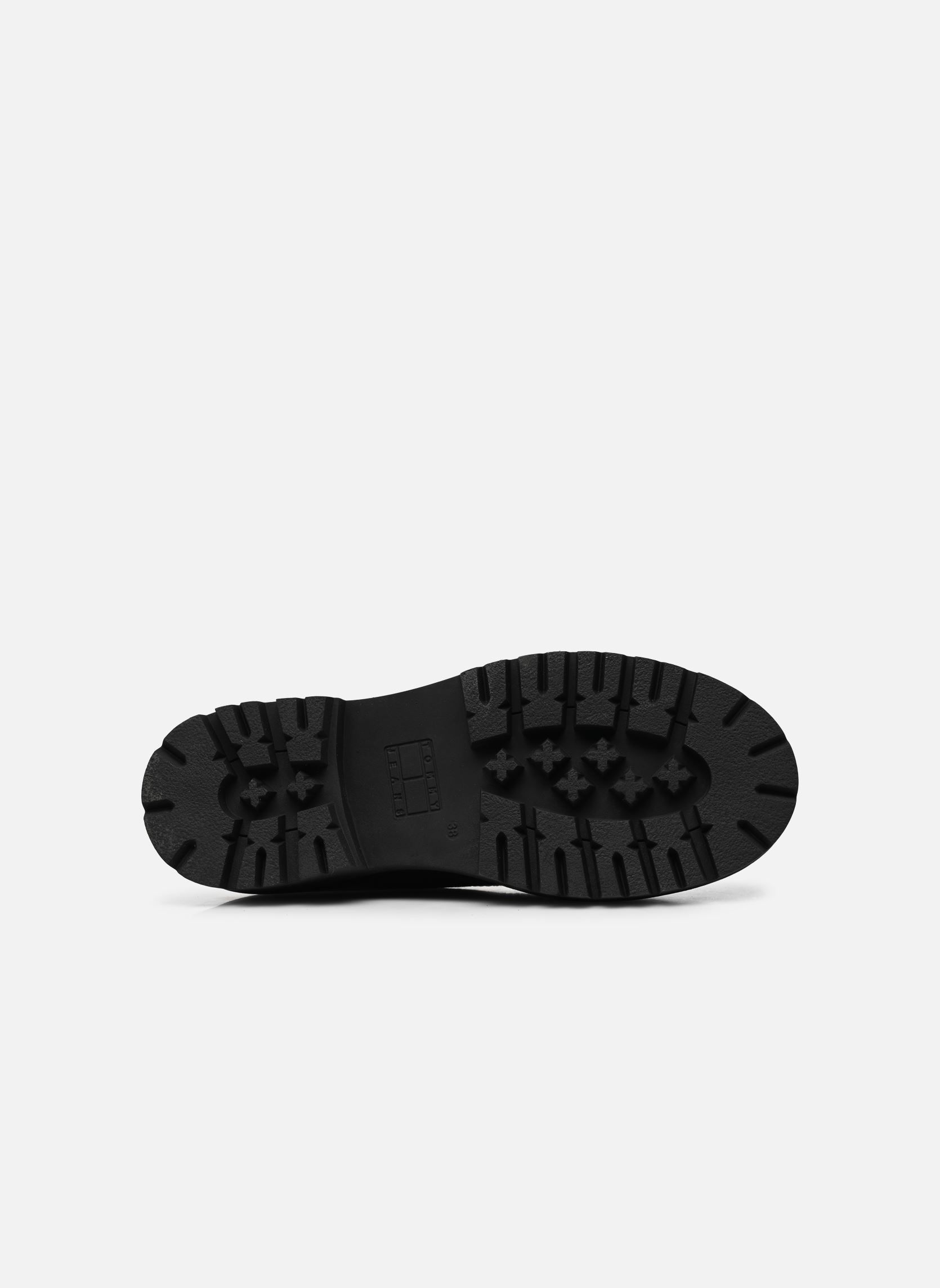 Bottines à lacets TOMMY JEANS FOXING BOOT femme noir Tommy Hilfiger Bottines à lacets TOMMY JEANS FOXING BOOT femme noir BLACK