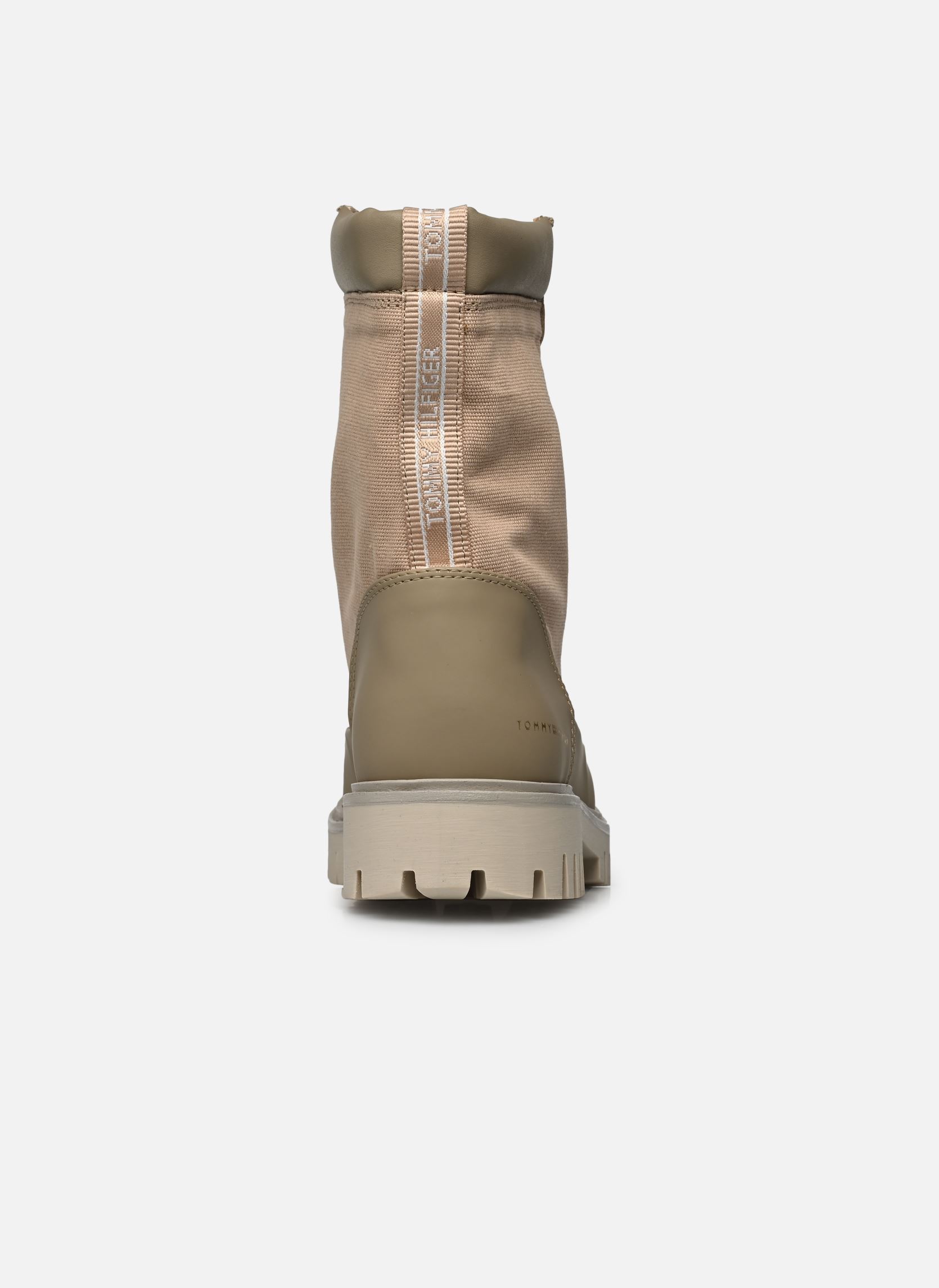 Bottines à lacets TH CASUAL LACE UP BOOT femme beige Tommy Hilfiger Bottines à lacets TH CASUAL LACE UP BOOT femme beige BEIGE