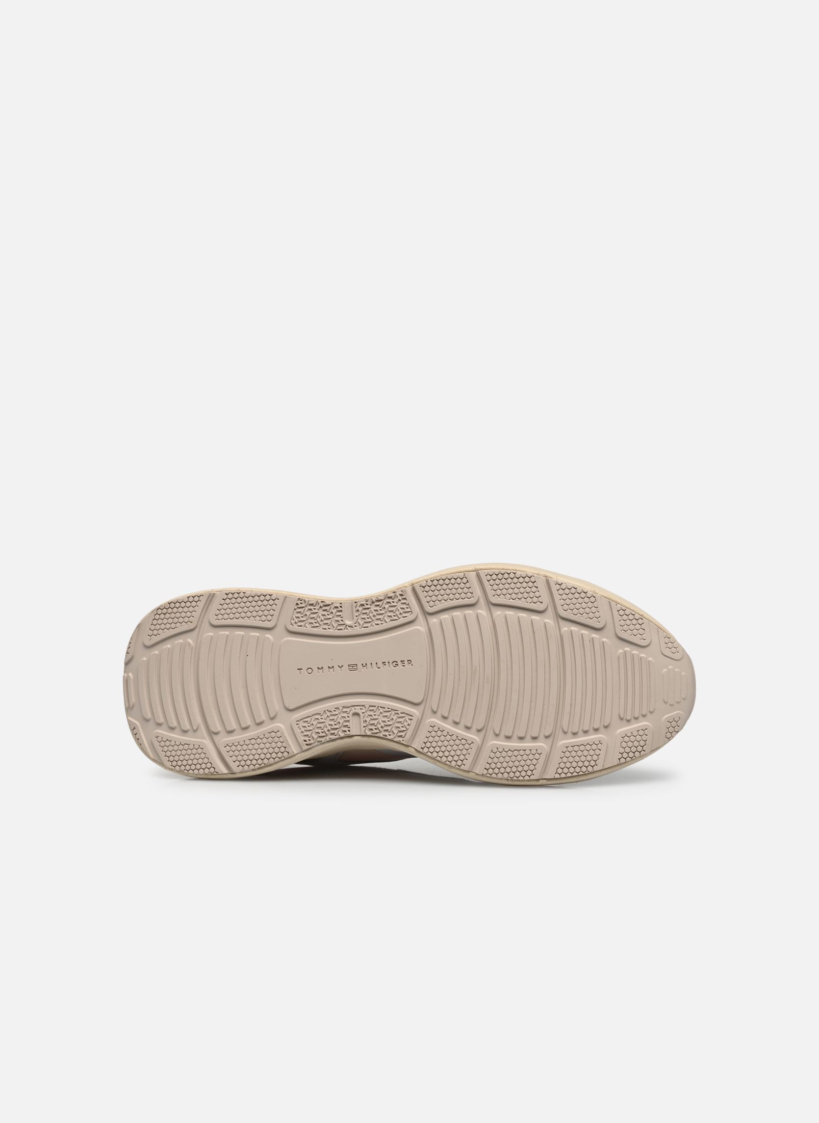 Baskets basses FEMININE MATERIAL MIX RUNNER femme blanc Tommy Hilfiger Baskets basses FEMININE MATERIAL MIX RUNNER femme blanc FEATHER WHITE