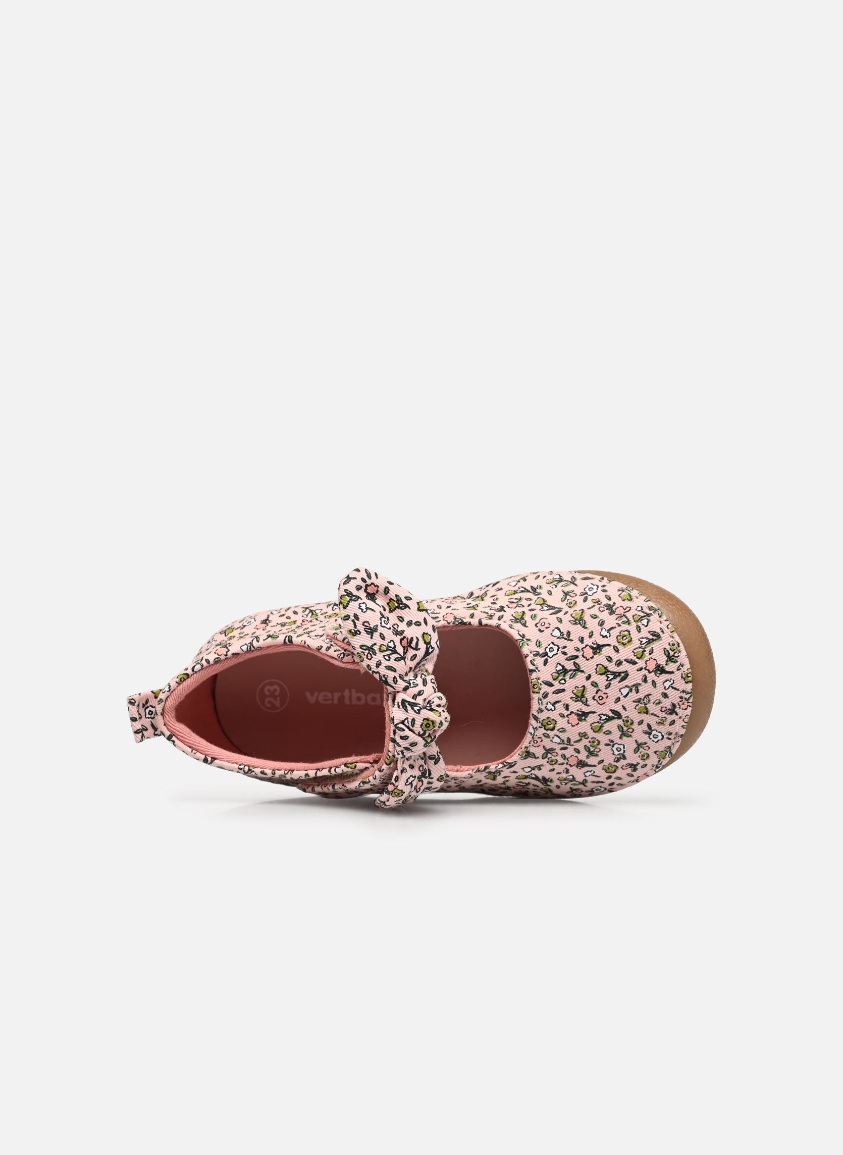 Chaussons BF - Chausson VB ballerine toil rose Vertbaudet Chaussons BF - Chausson VB ballerine toil rose ROSE
