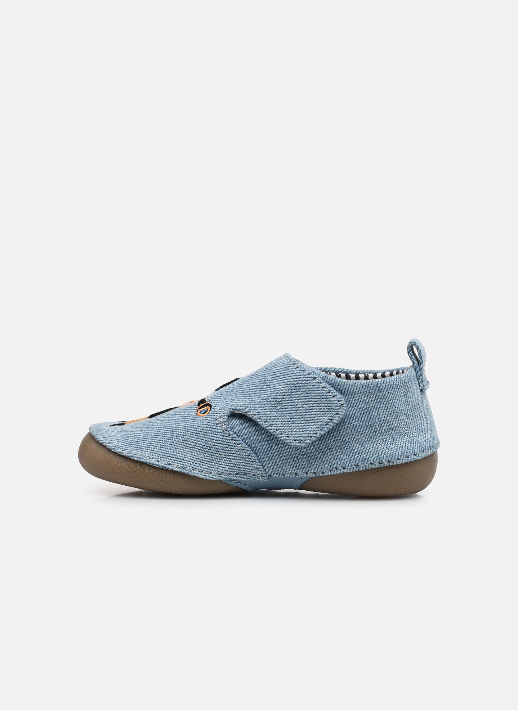 Pantoffels BG - Chausson VB denim blauw Vertbaudet Pantoffels BG - Chausson VB denim blauw BLEU