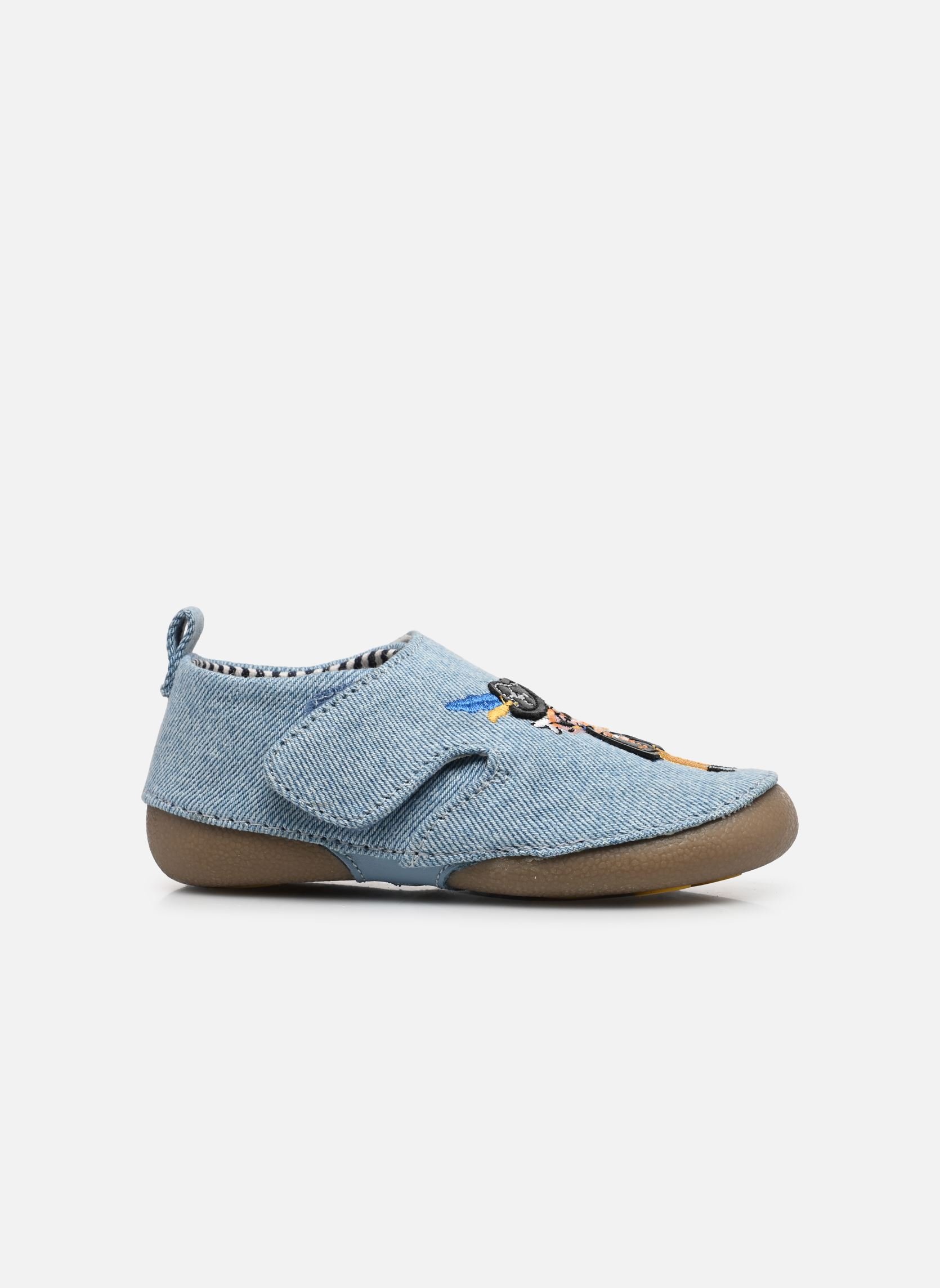 Pantoffels BG - Chausson VB denim blauw Vertbaudet Pantoffels BG - Chausson VB denim blauw BLEU