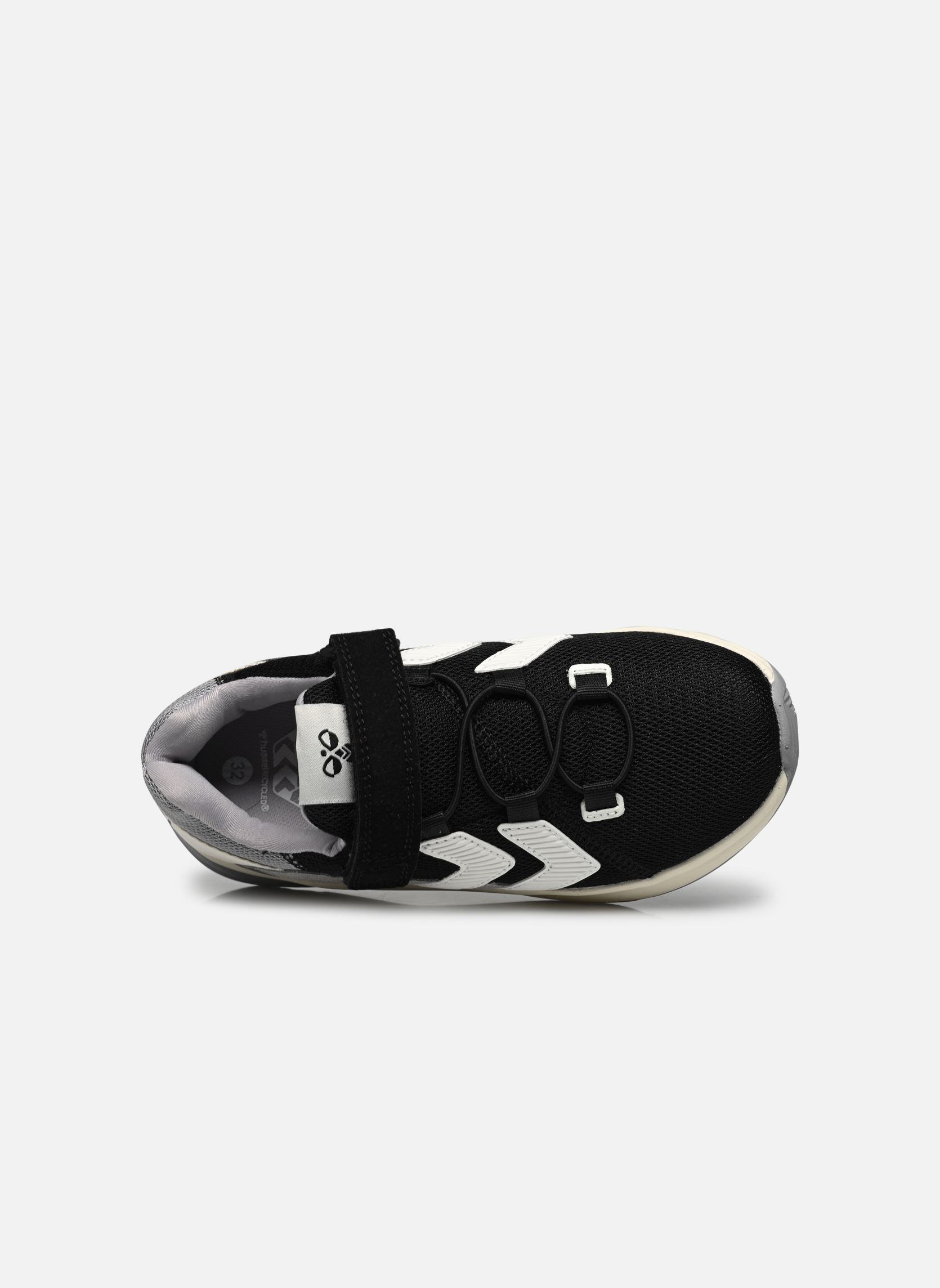 Baskets basses Reach 300 Recycled Jr garçon noir Hummel Baskets basses Reach 300 Recycled Jr garçon noir Black