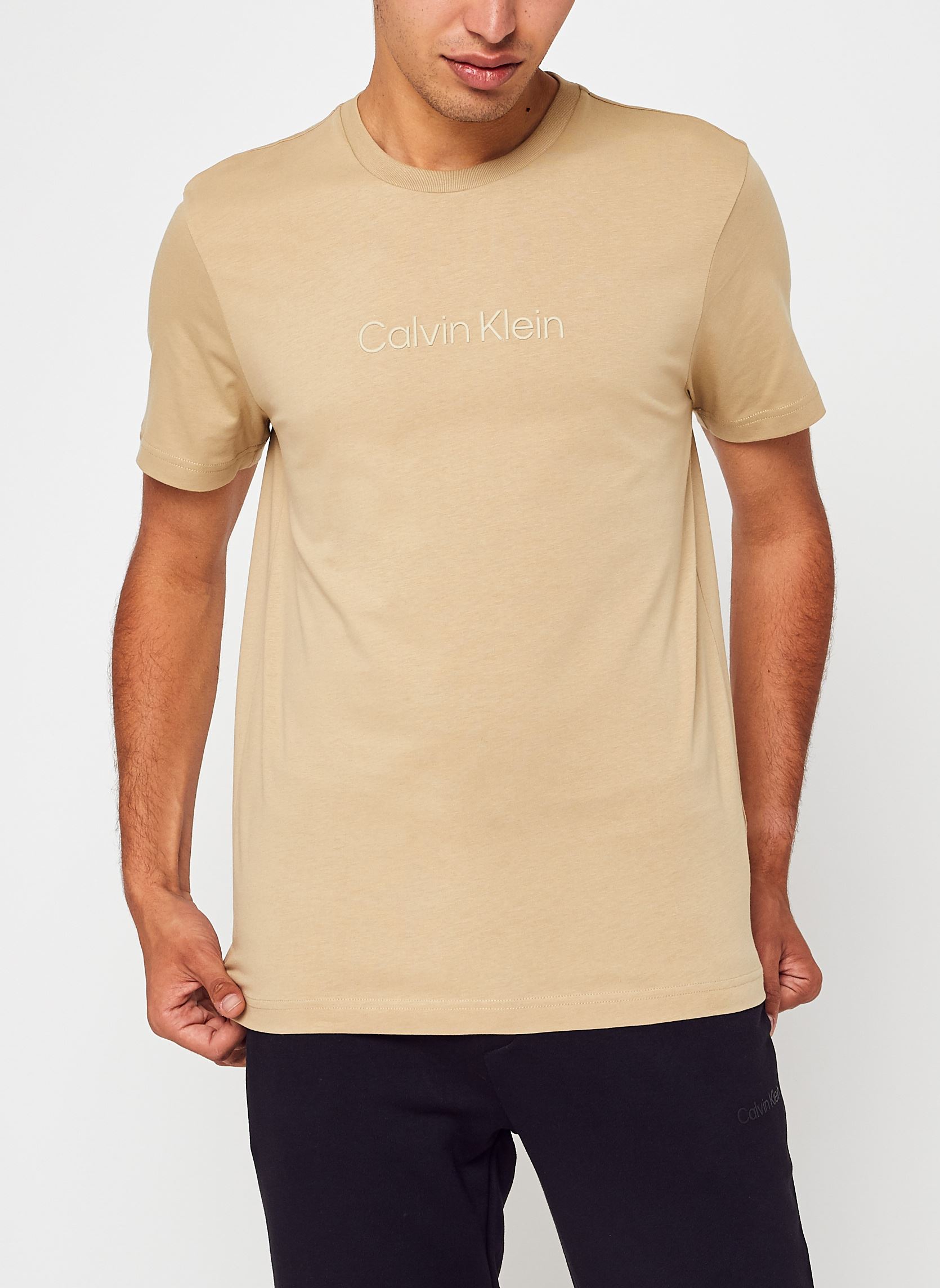 Vêtements Calvin Klein Modern Front Logo T Shirt pour Accessoires