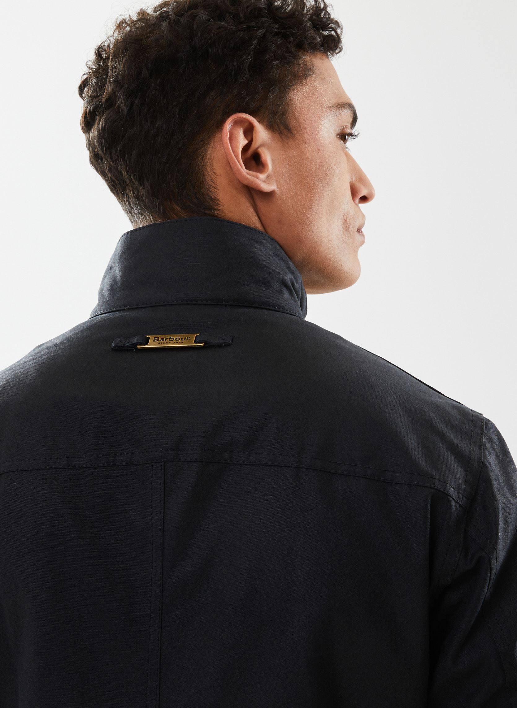 Parkas Ogston Wax Jacket homme bleu Barbour Parkas Ogston Wax Jacket homme bleu NAVY