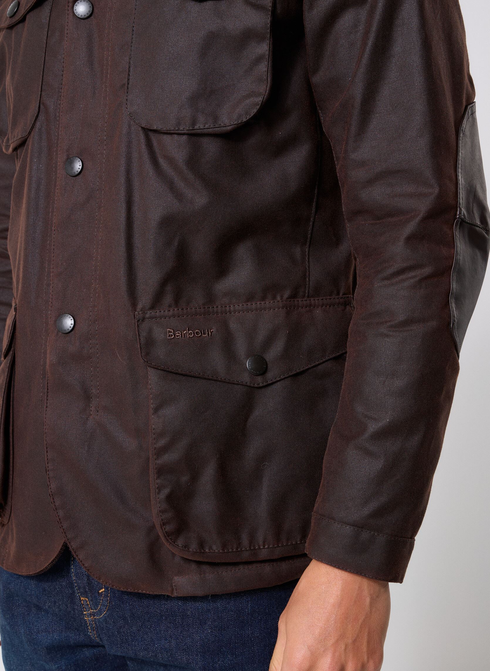Parkas Ogston Wax Jacket hombre marrón Barbour Parkas Ogston Wax Jacket hombre marrón RUSTIC/CLASSIC
