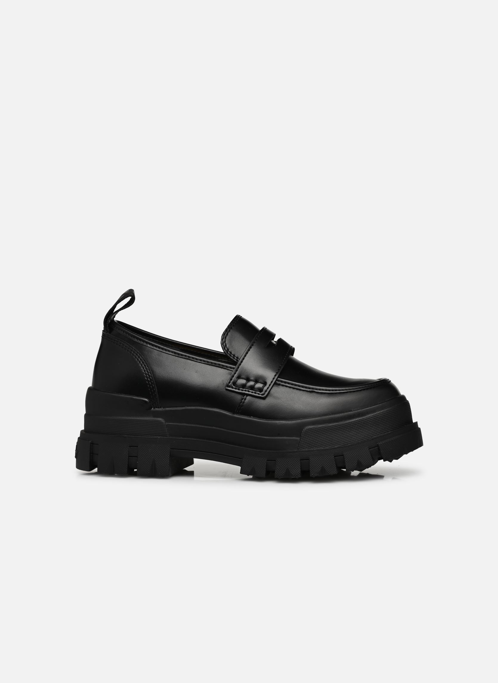 Derbys ASPHA LOAFER - SHOE FLAT - VEGAN NAPPA damen schwarz Buffalo Derbys ASPHA LOAFER - SHOE FLAT - VEGAN NAPPA damen schwarz Black
