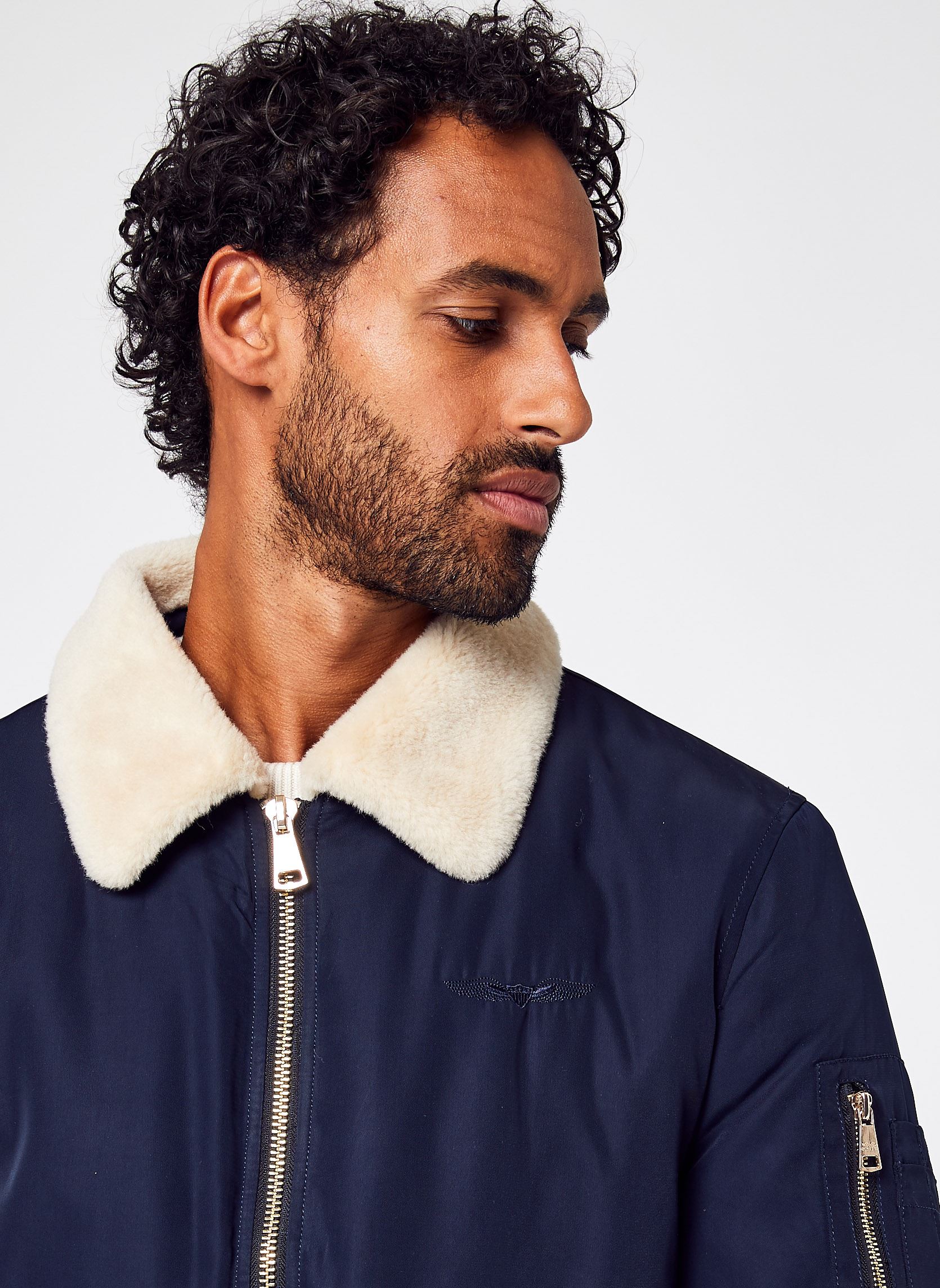 Bomberjacks Versmold Men heren blauw Bombers Original Bomberjacks Versmold Men heren blauw NAVY