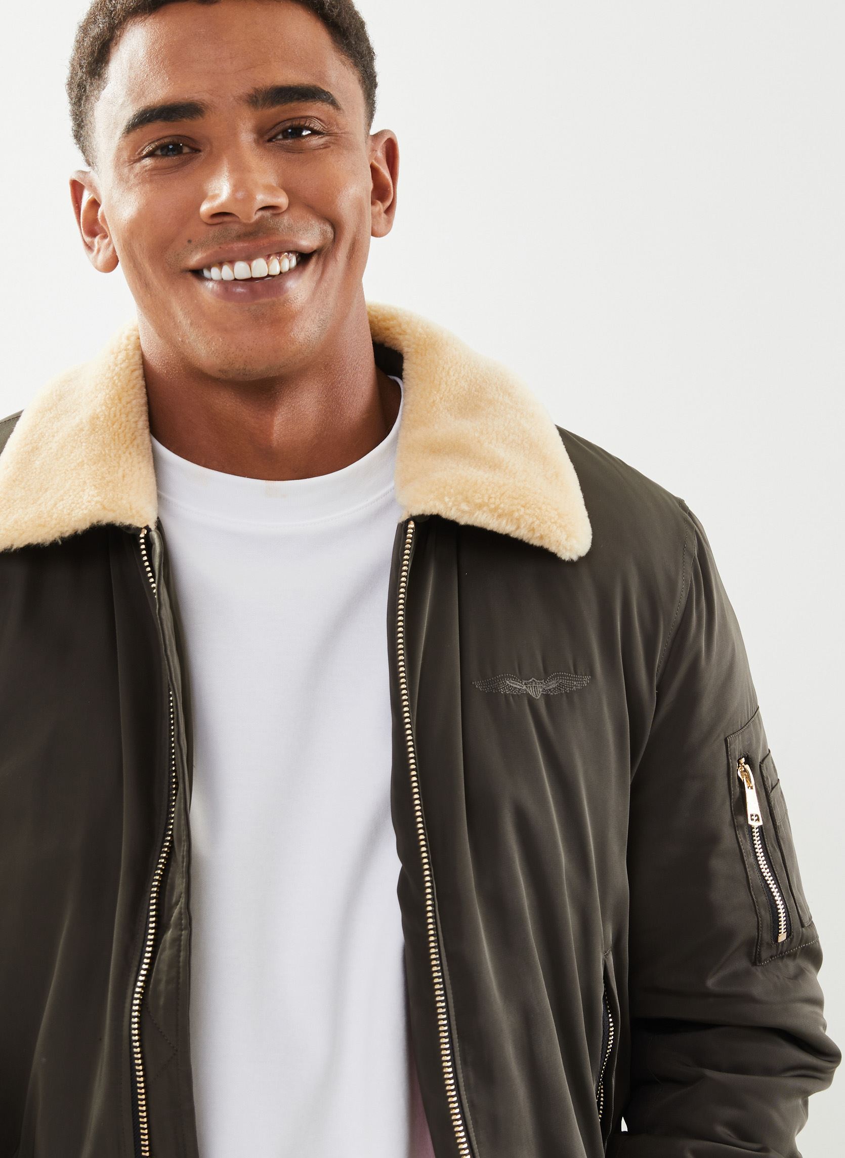 Blousons Versmold Men homme vert Bombers Original Blousons Versmold Men homme vert DARK KAKI
