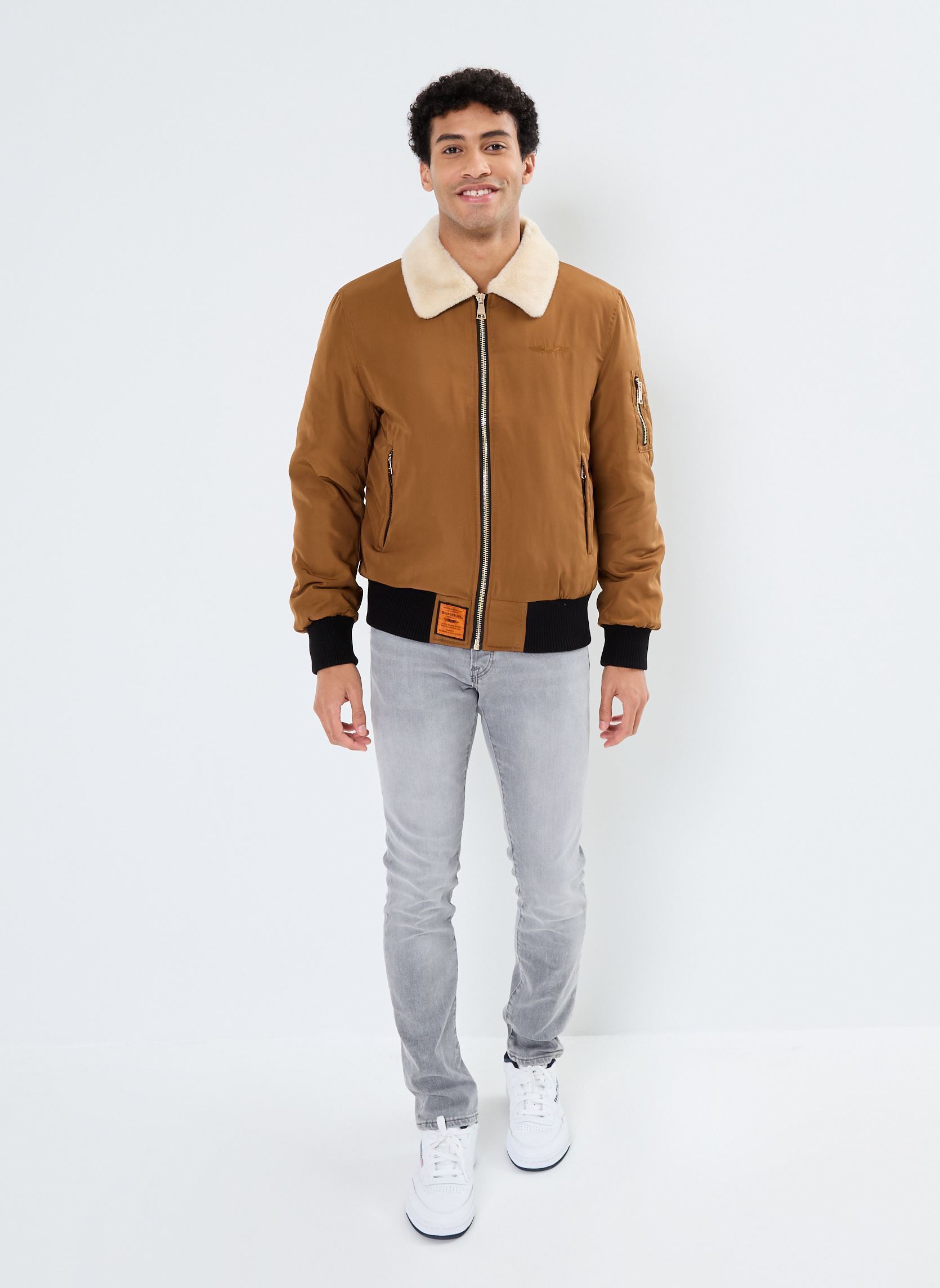 Bomberjacks Versmold Men heren bruin Bombers Original Bomberjacks Versmold Men heren bruin CAMEL
