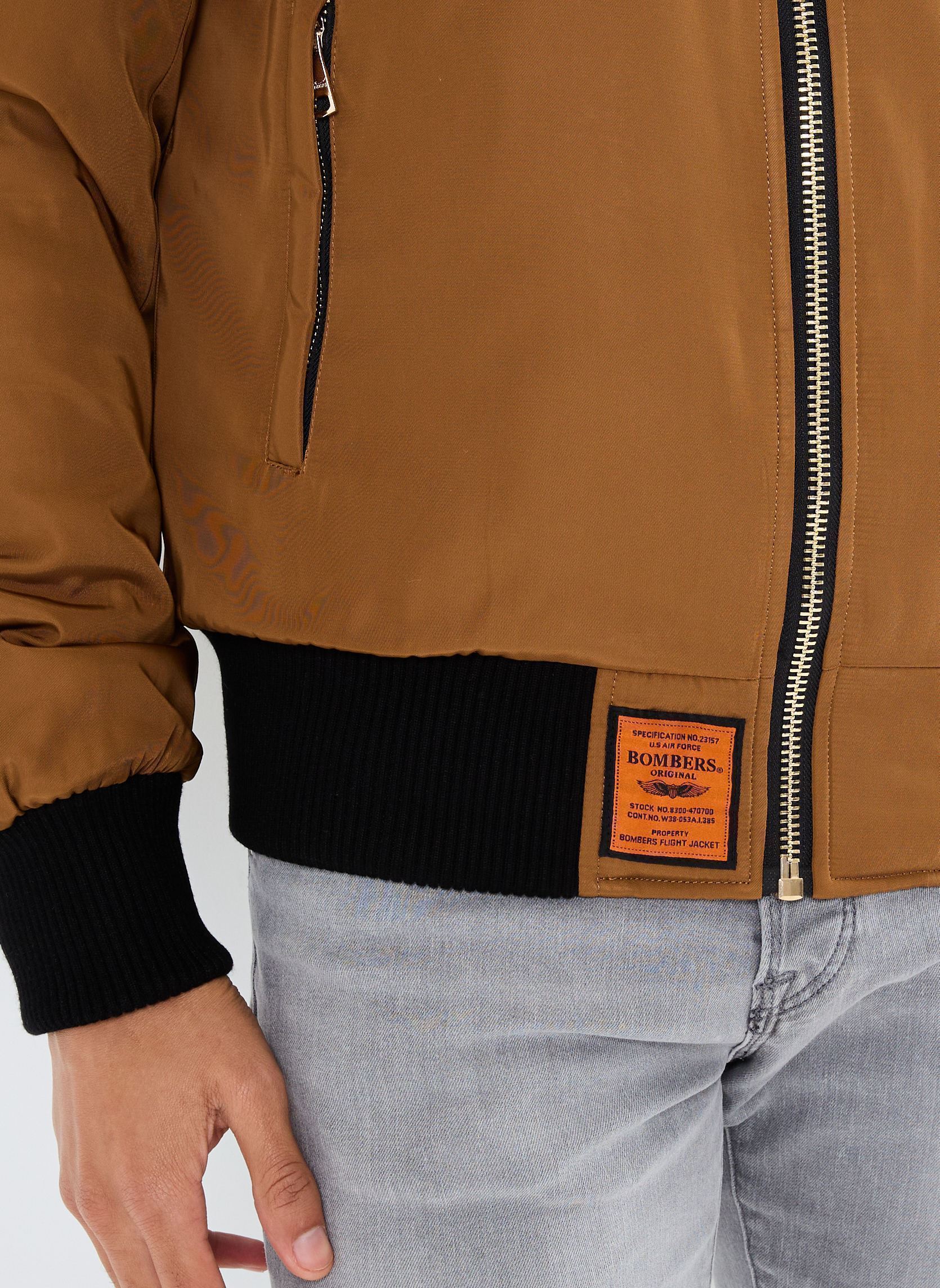 Bomberjacks Versmold Men heren bruin Bombers Original Bomberjacks Versmold Men heren bruin CAMEL