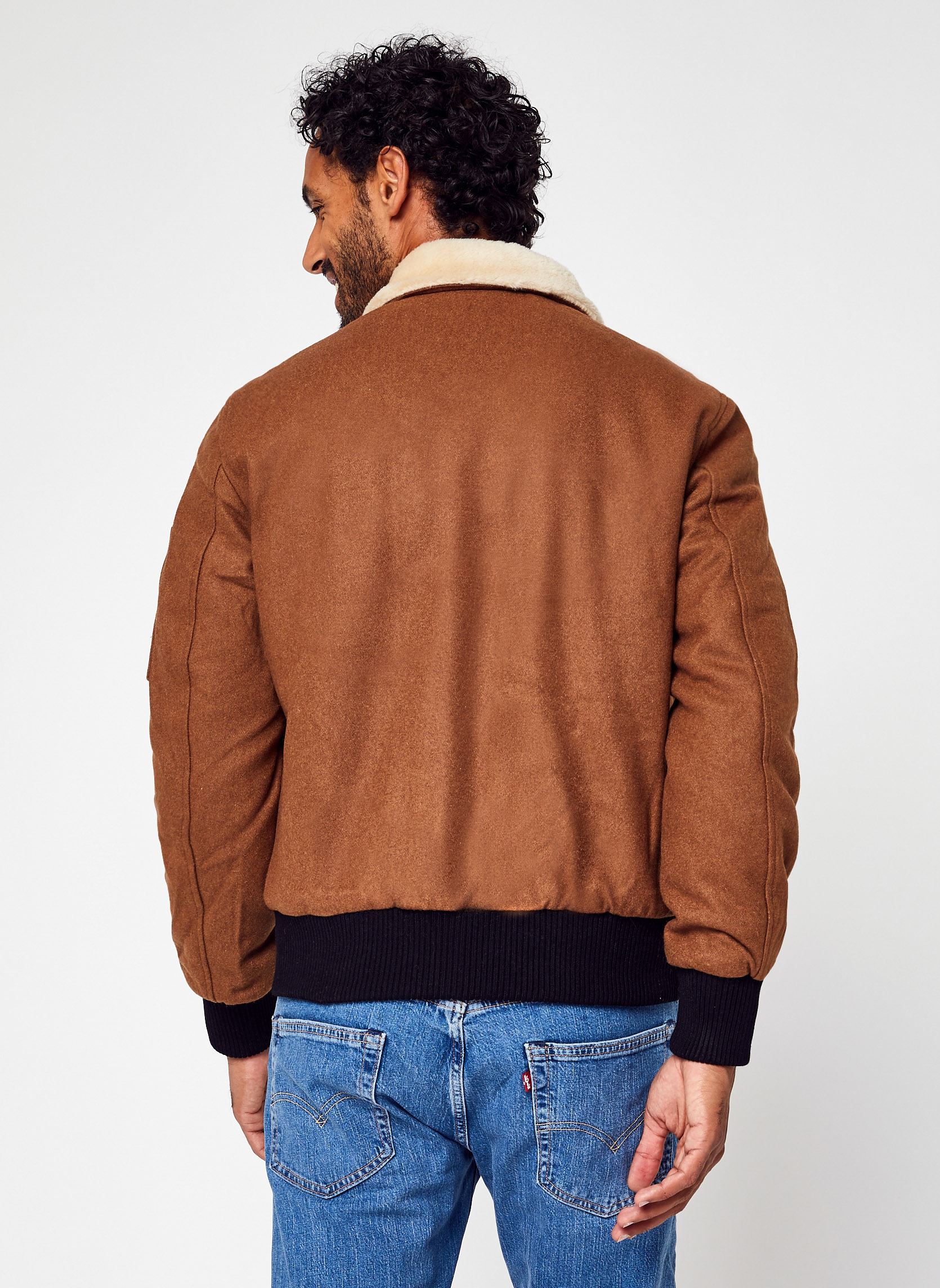 Bomberjacks Aviator Men heren bruin Bombers Original Bomberjacks Aviator Men heren bruin CAMEL