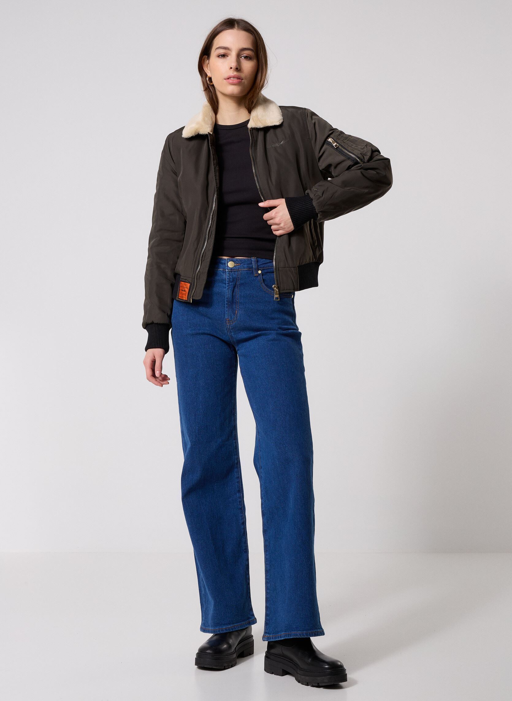 Giubbotti Barcelone Women donna verde Bombers Original Giubbotti Barcelone Women donna verde DARK KAKI