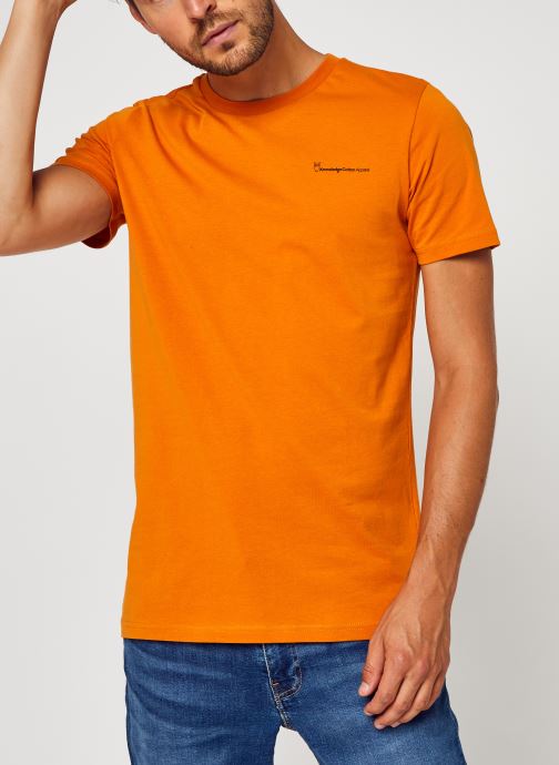 KNOWLEDGE COTTON APPAREL T-shirt Beige KNOWLEDGE COTTON APPAREL T-shirt Beige