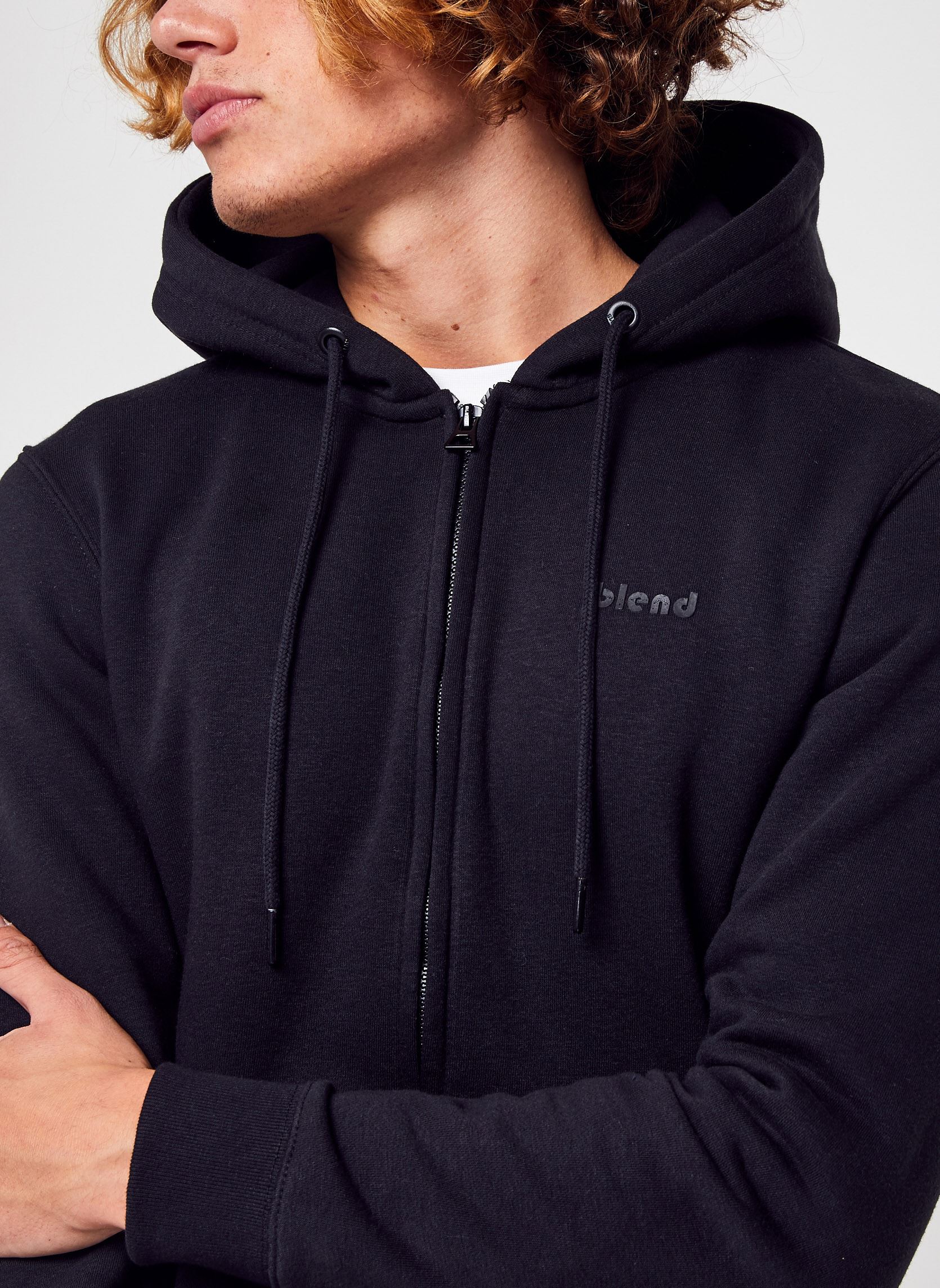Sweatshirts mit Reißverschluss BHdownton Zipthrough herren schwarz Blend Sweatshirts mit Reißverschluss BHdownton Zipthrough herren schwarz BLACK