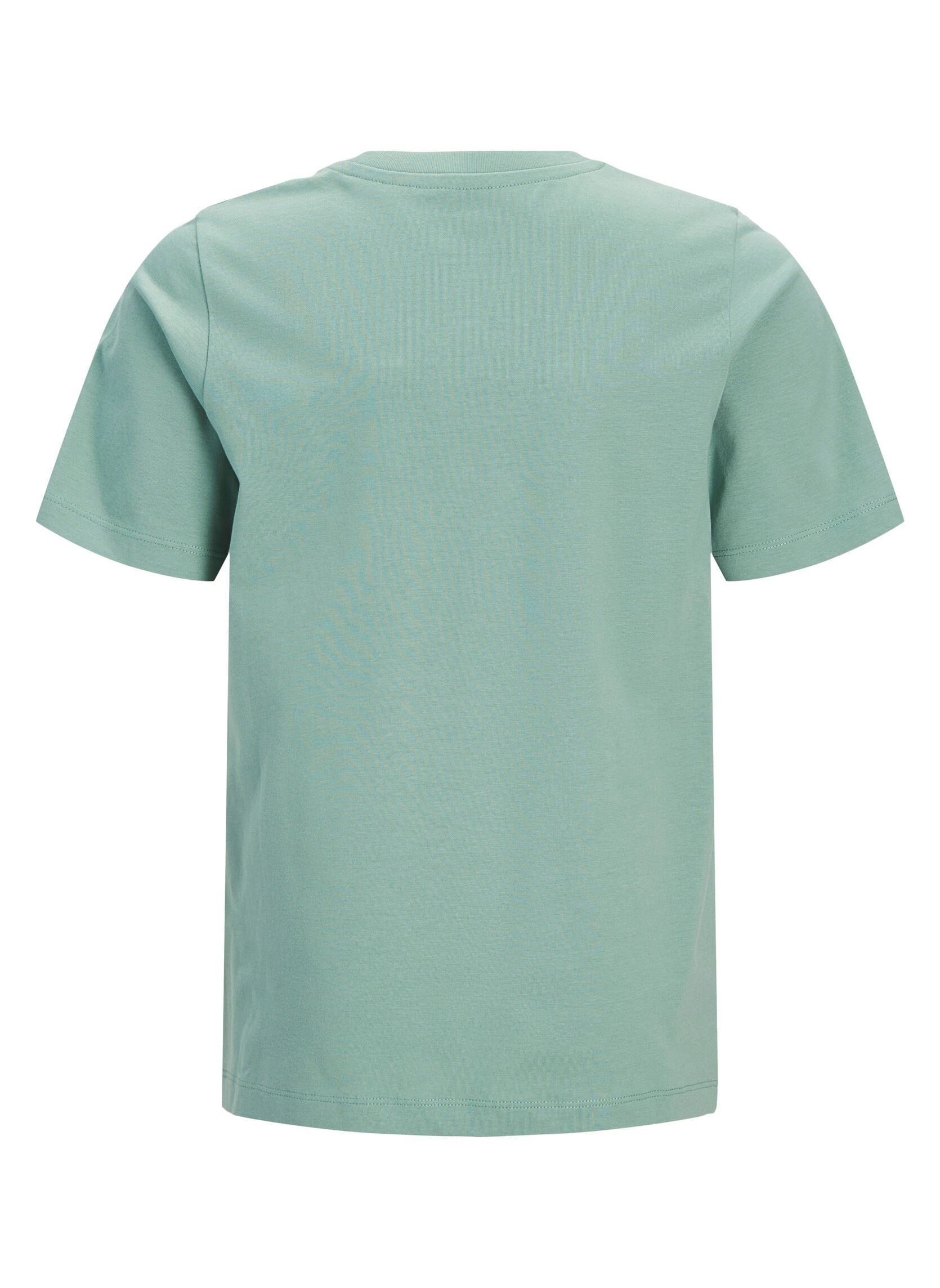 T-shirts Jjecorp Logo Tee Ss Crew Neck Noos Jr jongens blauw Jack & Jones T-shirts Jjecorp Logo Tee Ss Crew Neck Noos Jr jongens blauw Mineral blue