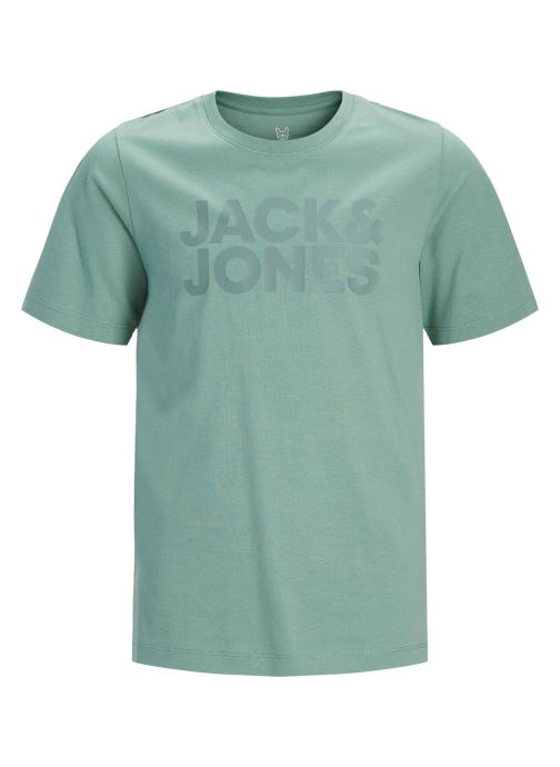 Jack & Jones Tee-shirts Jjecorp Logo Tee Ss Crew Neck Noos Jr garçon bleu