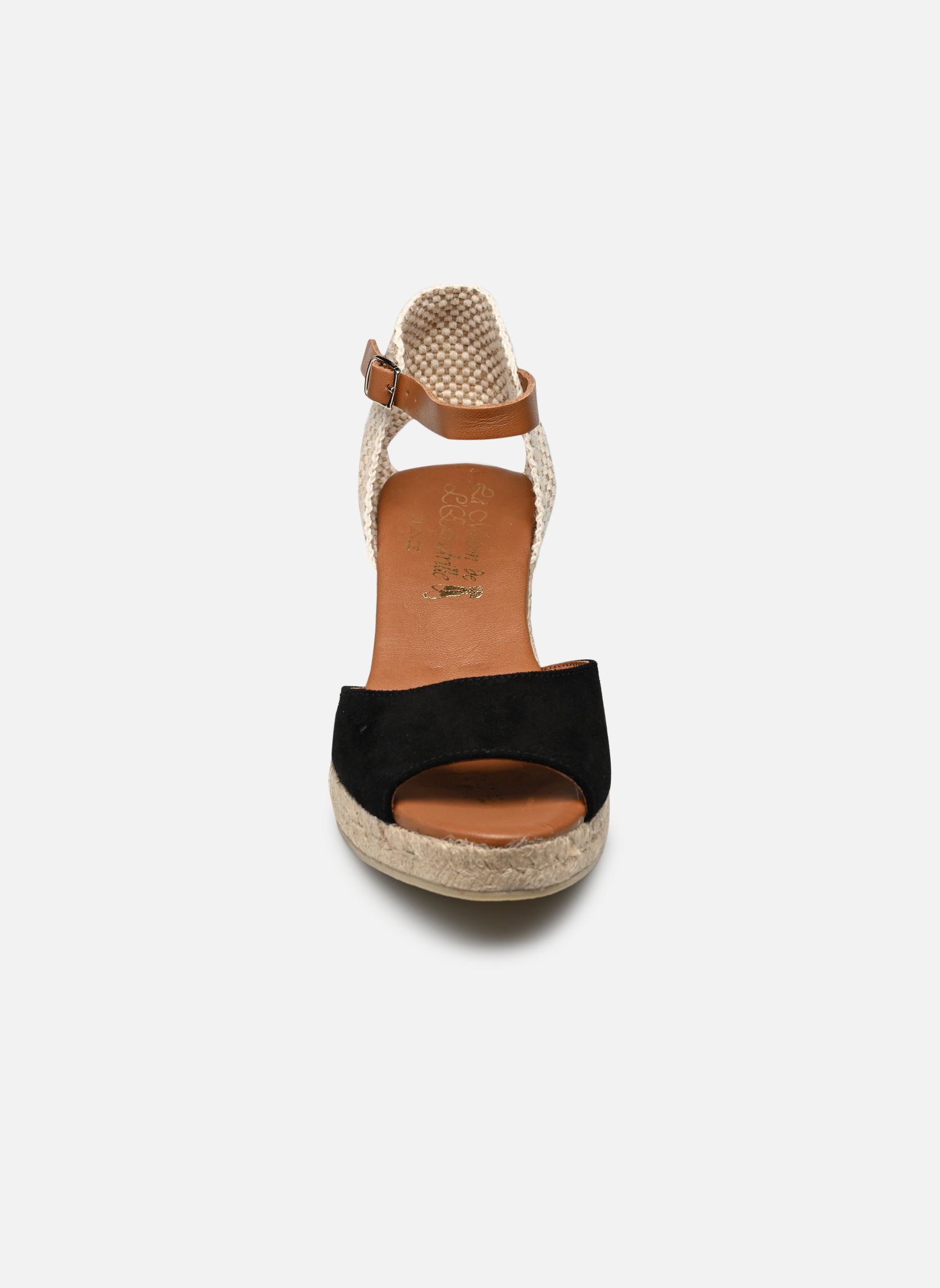 Keil- und Plateau-Espadrilles Espadrille compensée damen schwarz La maison de l'espadrille Keil- und Plateau-Espadrilles Espadrille compensée damen schwarz NOIR