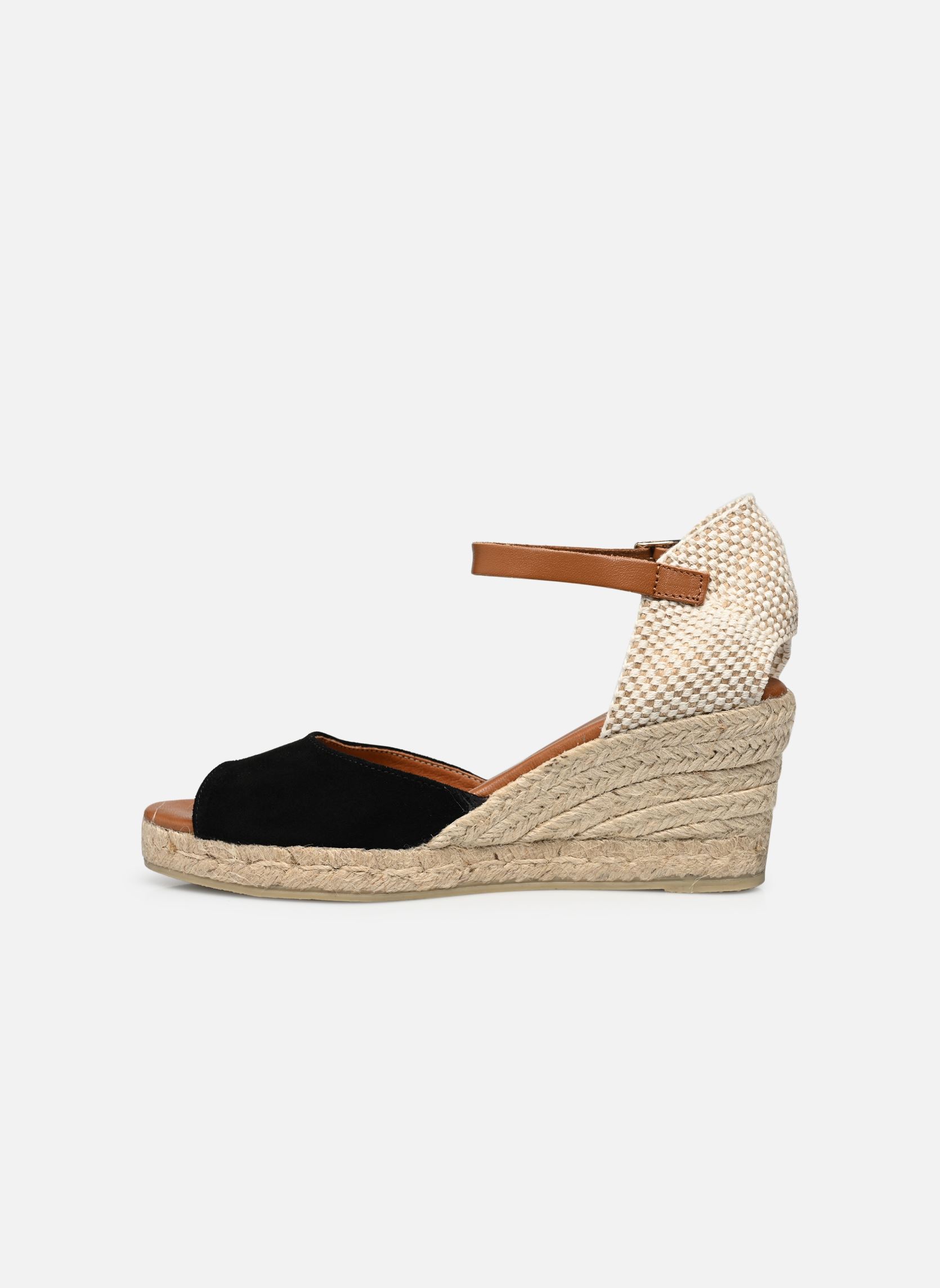 Keil- und Plateau-Espadrilles Espadrille compensée damen schwarz La maison de l'espadrille Keil- und Plateau-Espadrilles Espadrille compensée damen schwarz NOIR