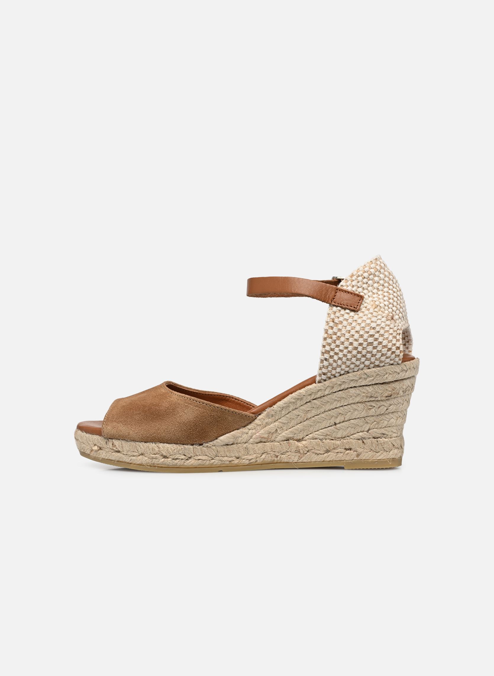 Keil- und Plateau-Espadrilles Espadrille compensée damen braun La maison de l'espadrille Keil- und Plateau-Espadrilles Espadrille compensée damen braun CUERO