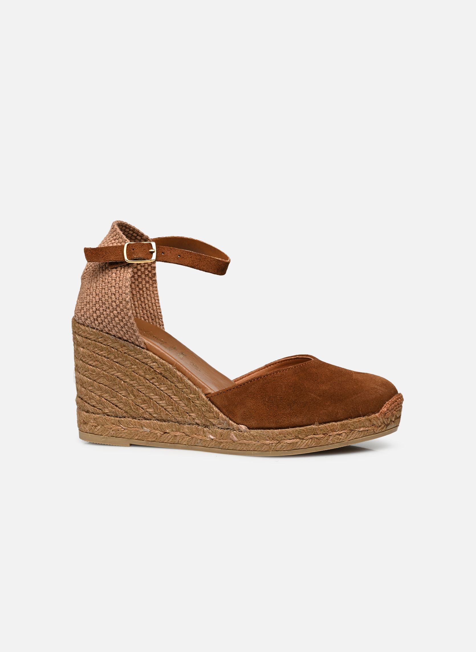 Espadrilles compensées et plateformes Madrid femme marron La maison de l'espadrille Espadrilles compensées et plateformes Madrid femme marron MARRON