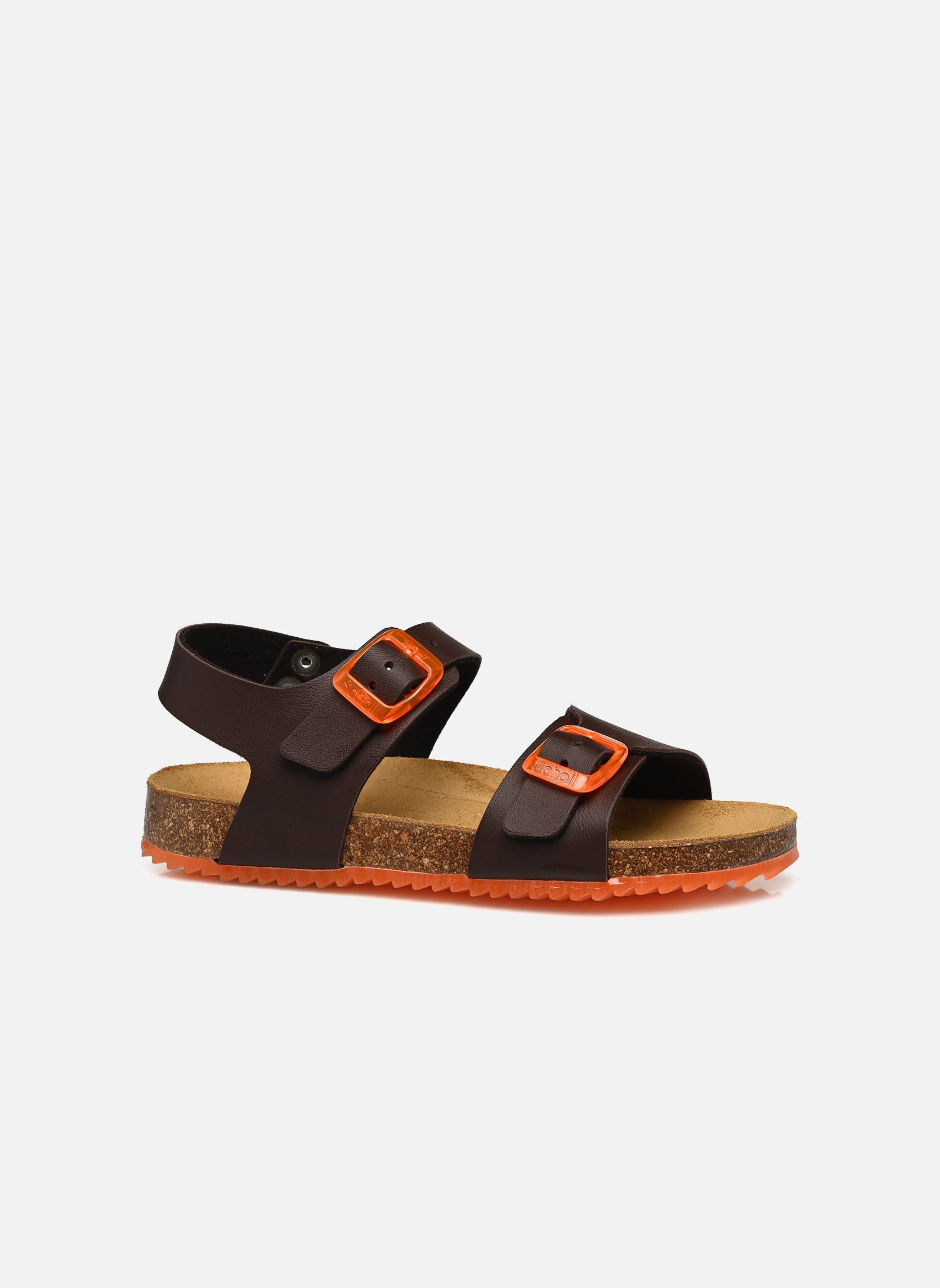 Sandali JEAN COLLECTION bambino marrone Scholl Sandali JEAN COLLECTION bambino marrone BROWN / TRANSLUCENT ORANGE