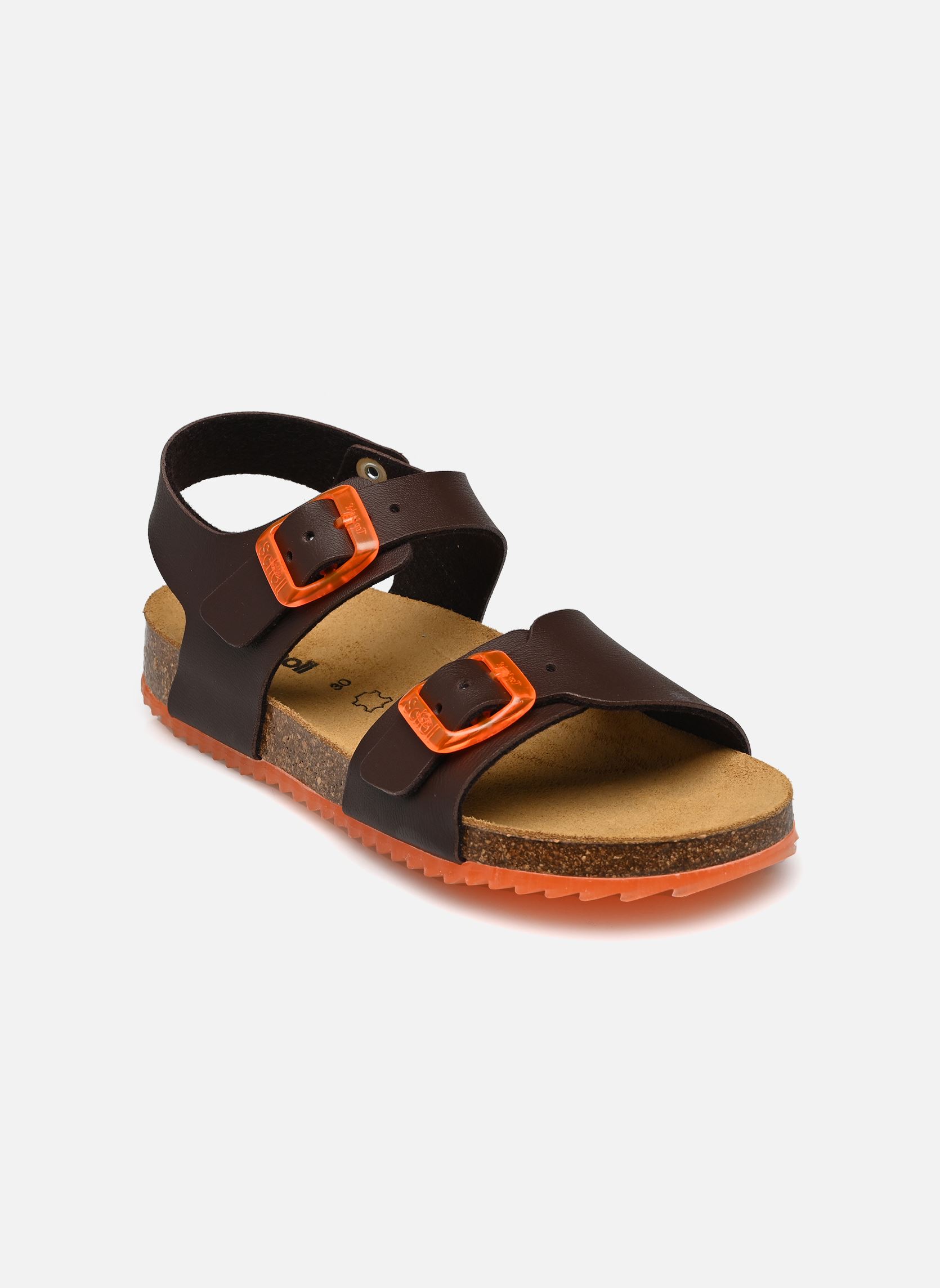 Sandali JEAN COLLECTION bambino marrone Scholl Sandali JEAN COLLECTION bambino marrone BROWN / TRANSLUCENT ORANGE