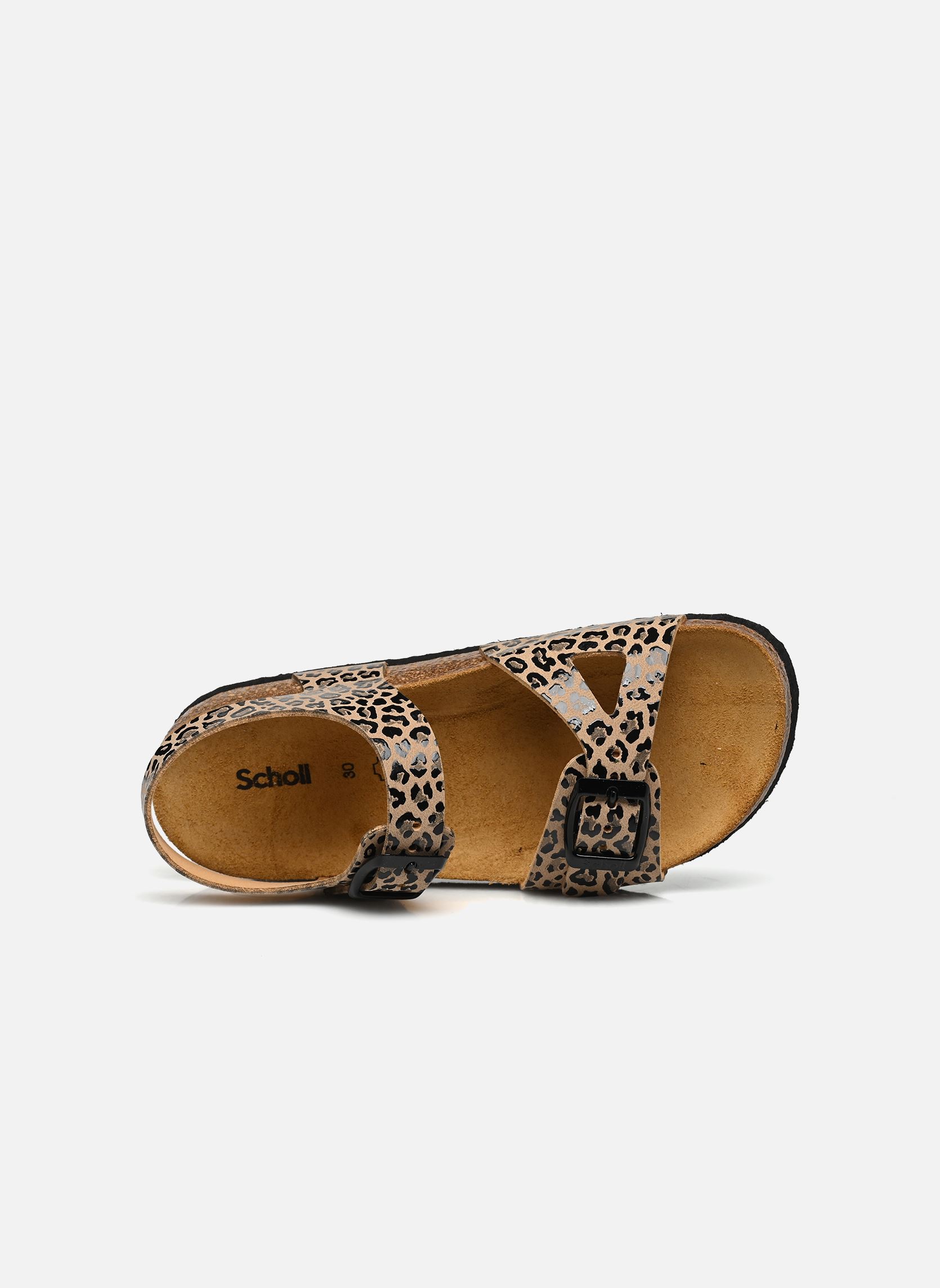 Sandalen ADALENE COLLECTION mädchen braun Scholl Sandalen ADALENE COLLECTION mädchen braun LEOPARD BROWN