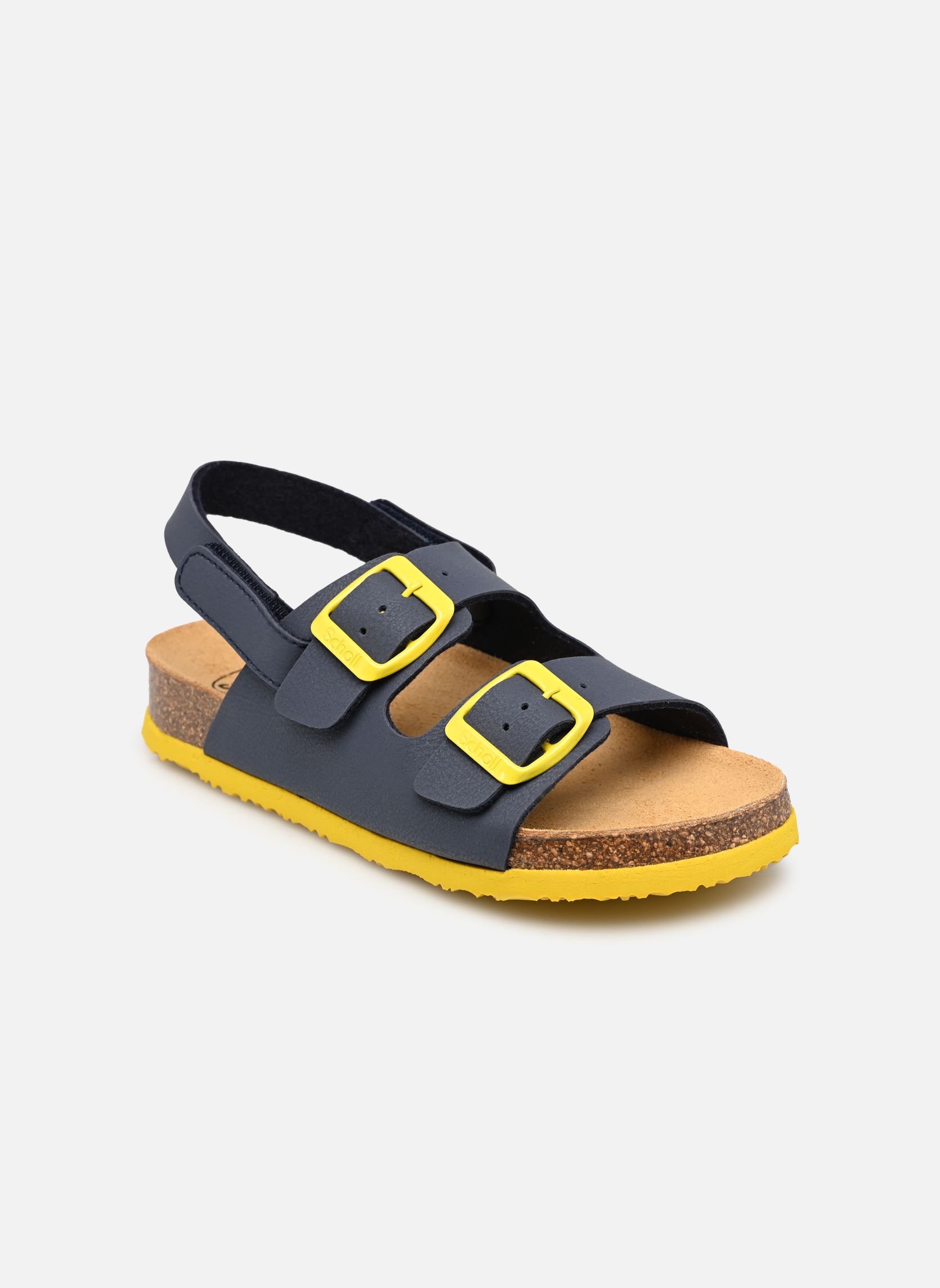 Sandales TURTLE COLLECTION bleu Scholl Sandales TURTLE COLLECTION bleu NAVY BLUE / LS YELLOW