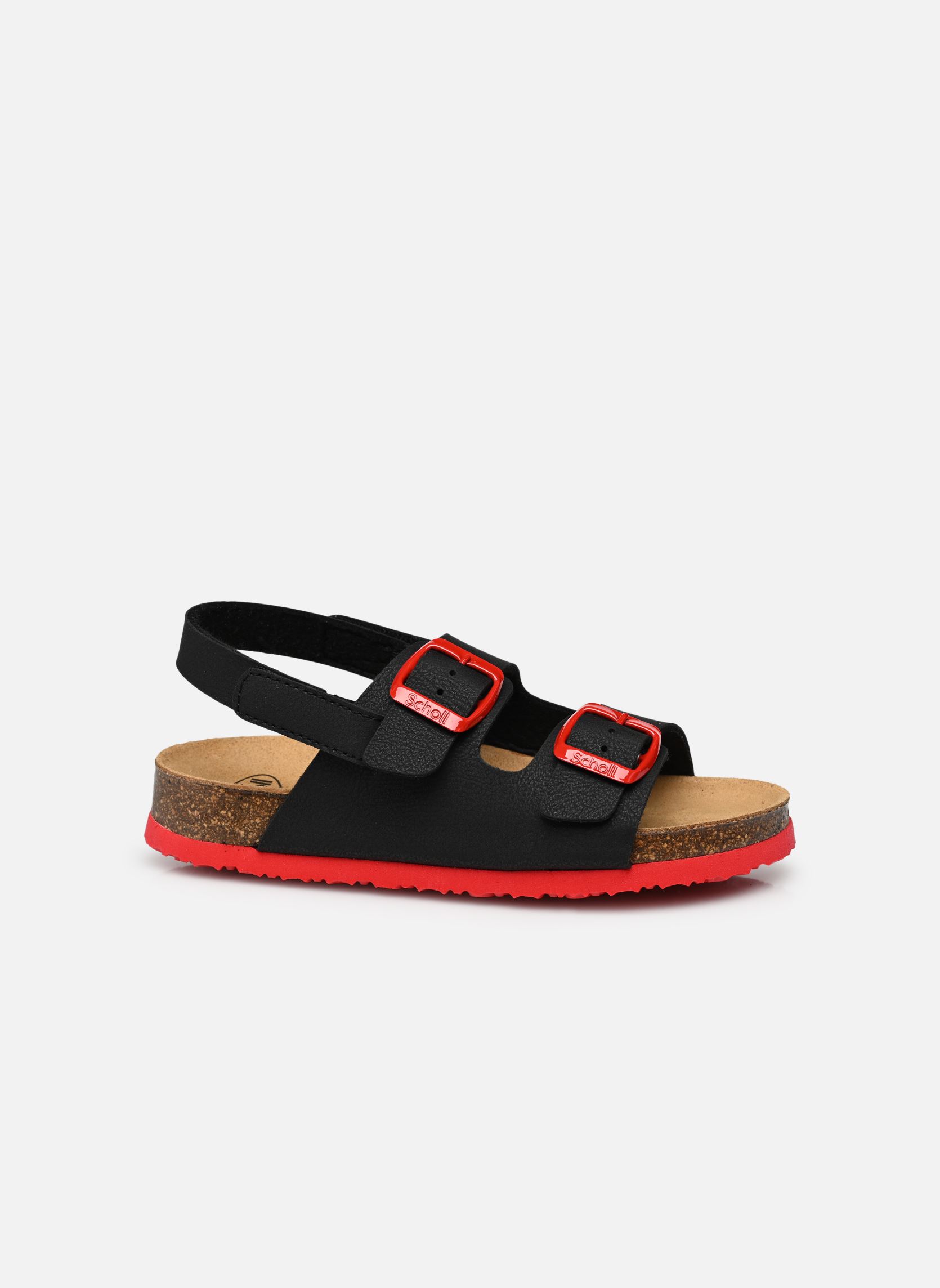 Sandales TURTLE COLLECTION noir Scholl Sandales TURTLE COLLECTION noir BLACK / LS RED