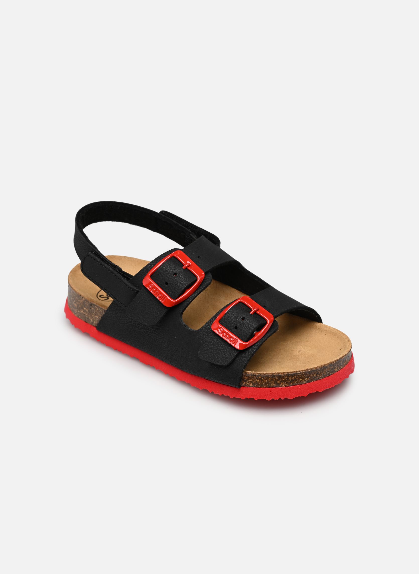 Sandales TURTLE COLLECTION noir Scholl Sandales TURTLE COLLECTION noir BLACK / LS RED