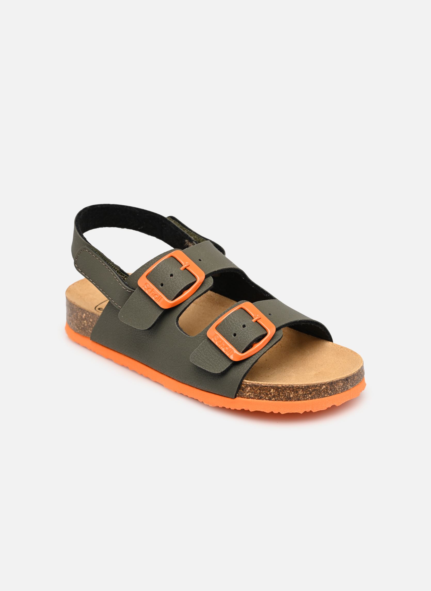 Sandales TURTLE COLLECTION garçon vert Scholl Sandales TURTLE COLLECTION garçon vert KAKI / LS ORANGE