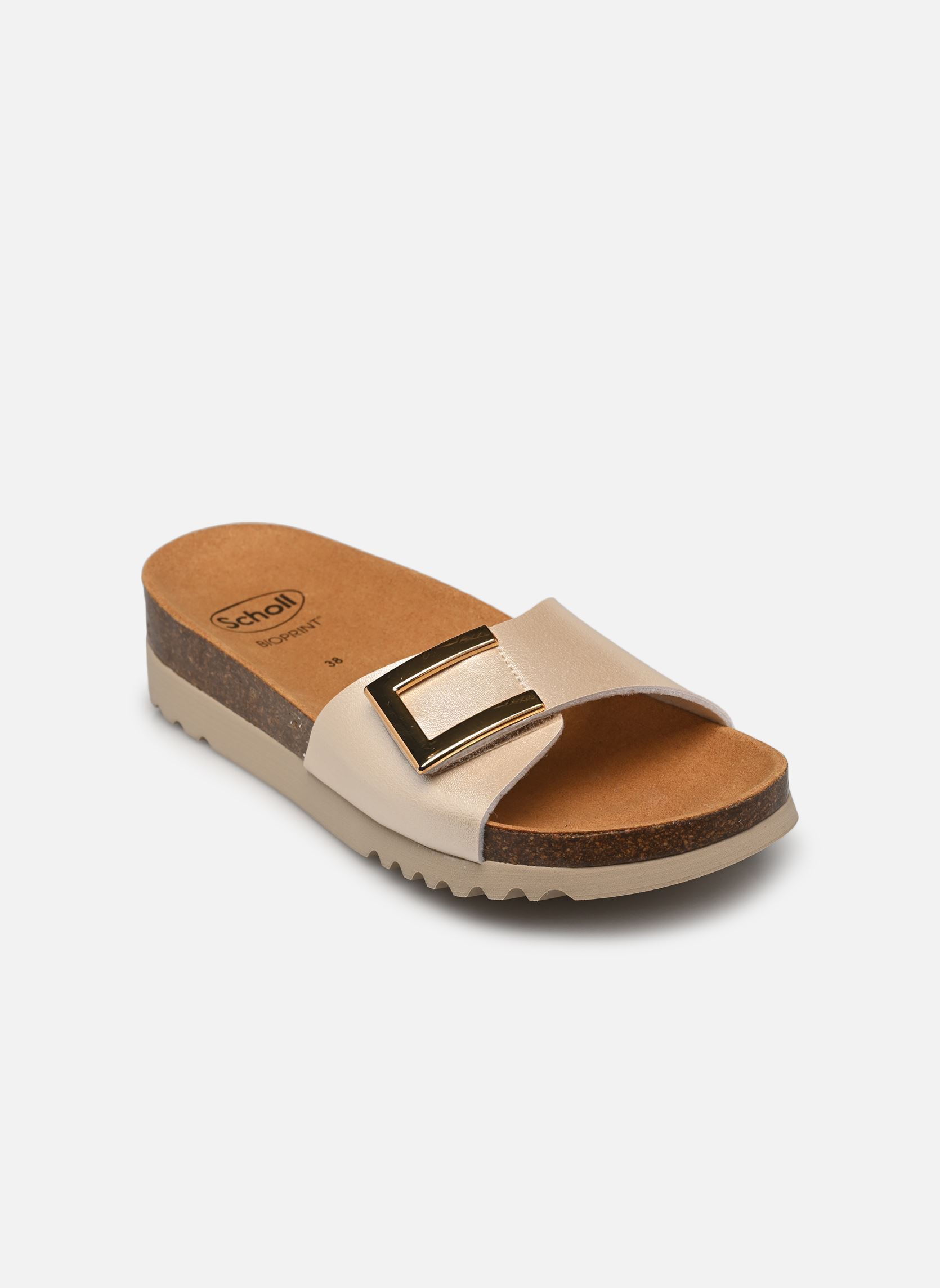 Muilen MONTEREY MULE COMFORT dames wit Scholl Muilen MONTEREY MULE COMFORT dames wit Champagne